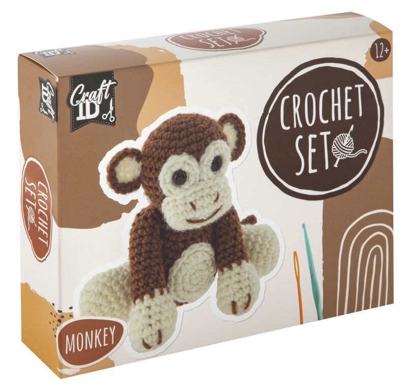 Creative Group Креативен Сет за Плетење, Мајмунче