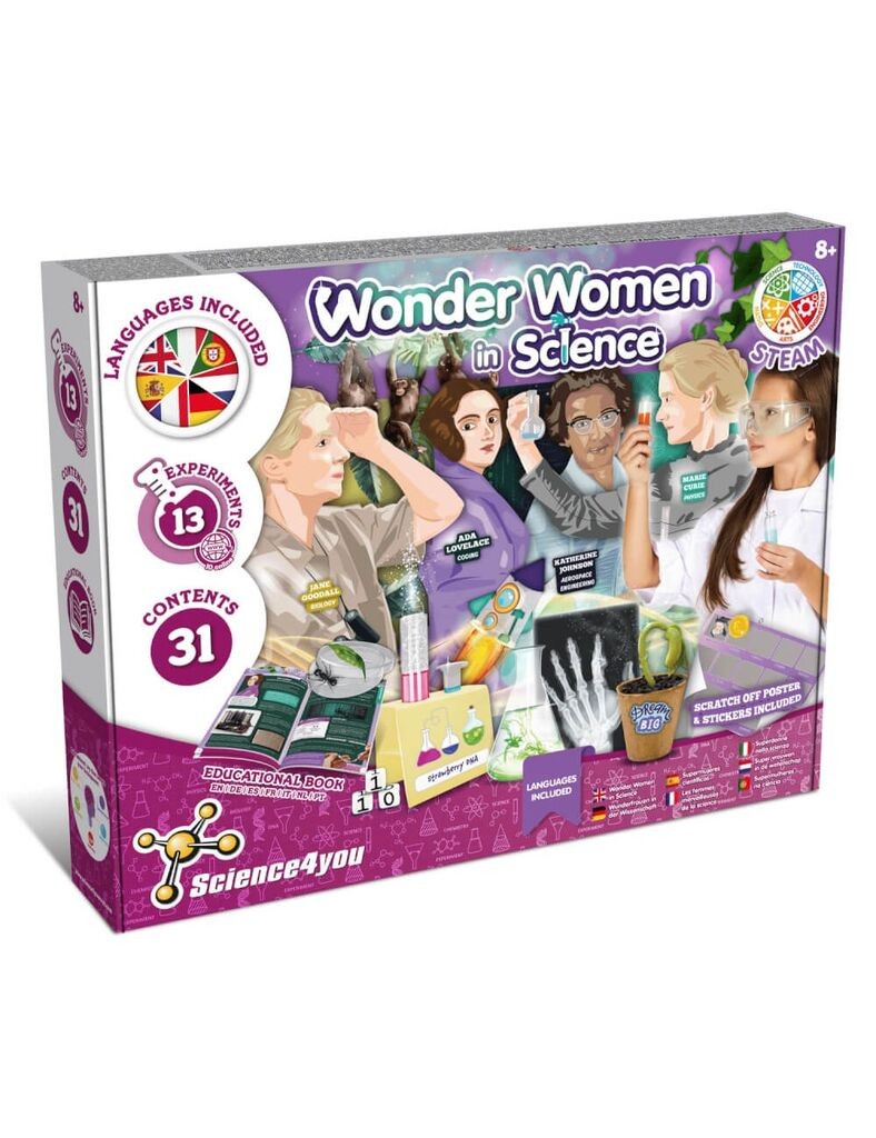 Science4You Едукативен Сет, Жени Научници