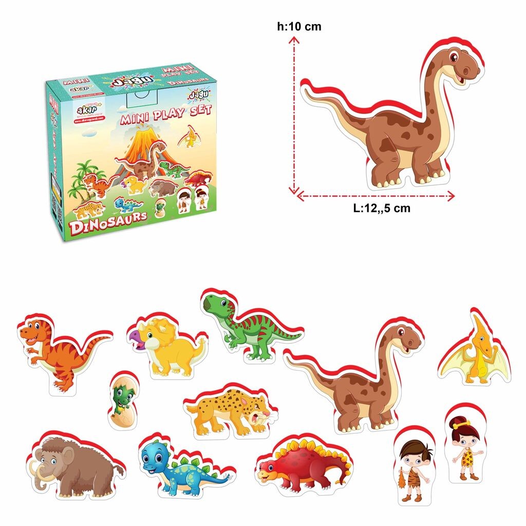 Сет за Играње - Диносауруси, со Аугментирана Реалност