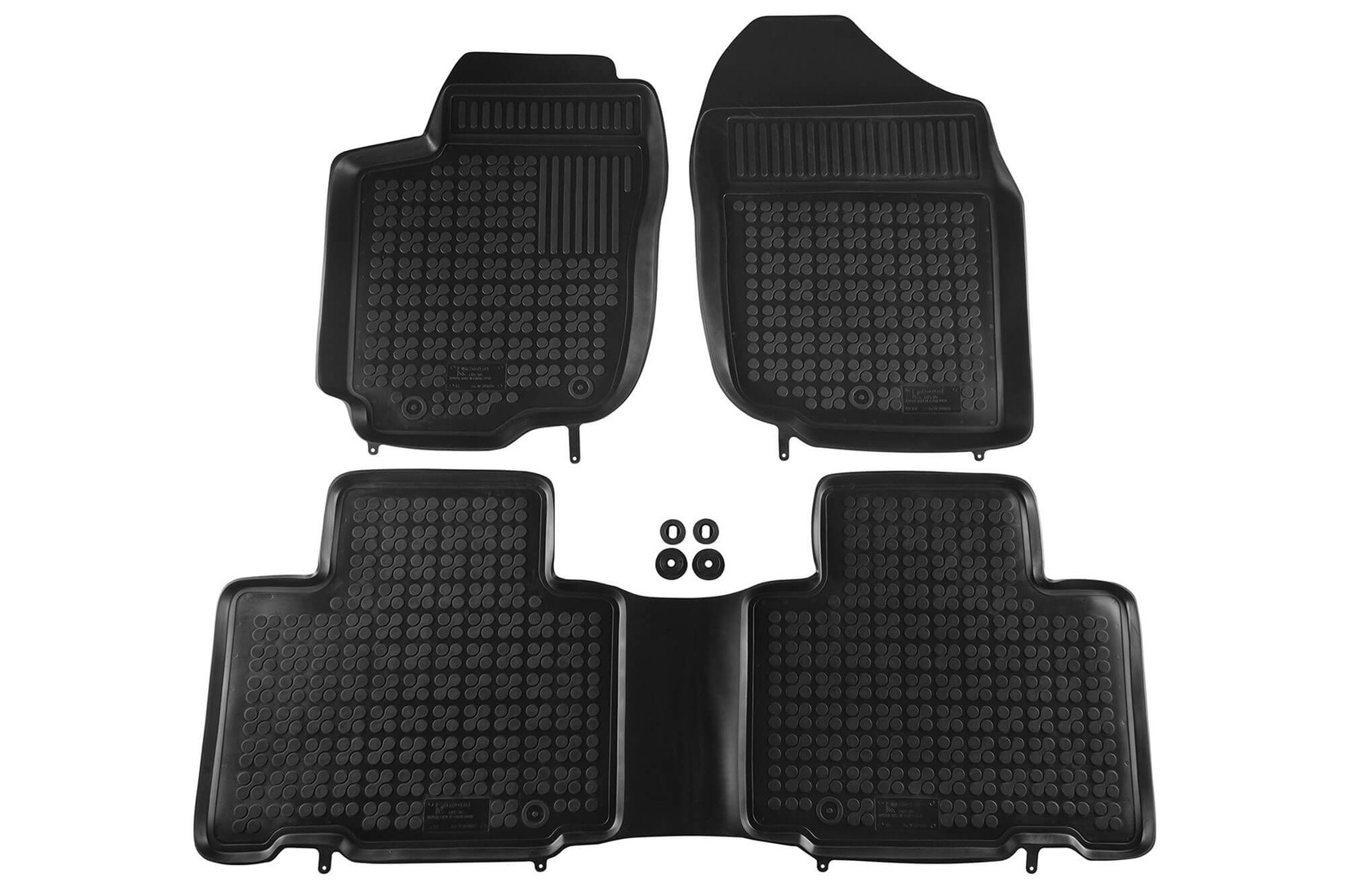REZAW-PLAST Гумени патосници за Toyota Rav4 2013-2018 3 дела црни