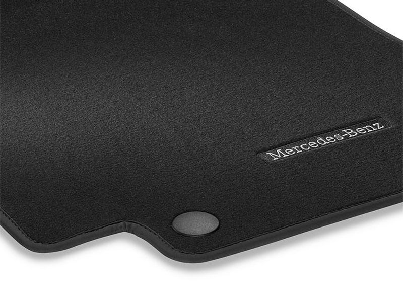 MERCEDES-BENZ Оригинални Платнени патосници за Mercedes GLE W167 по 2019 година, 4 дела, црни