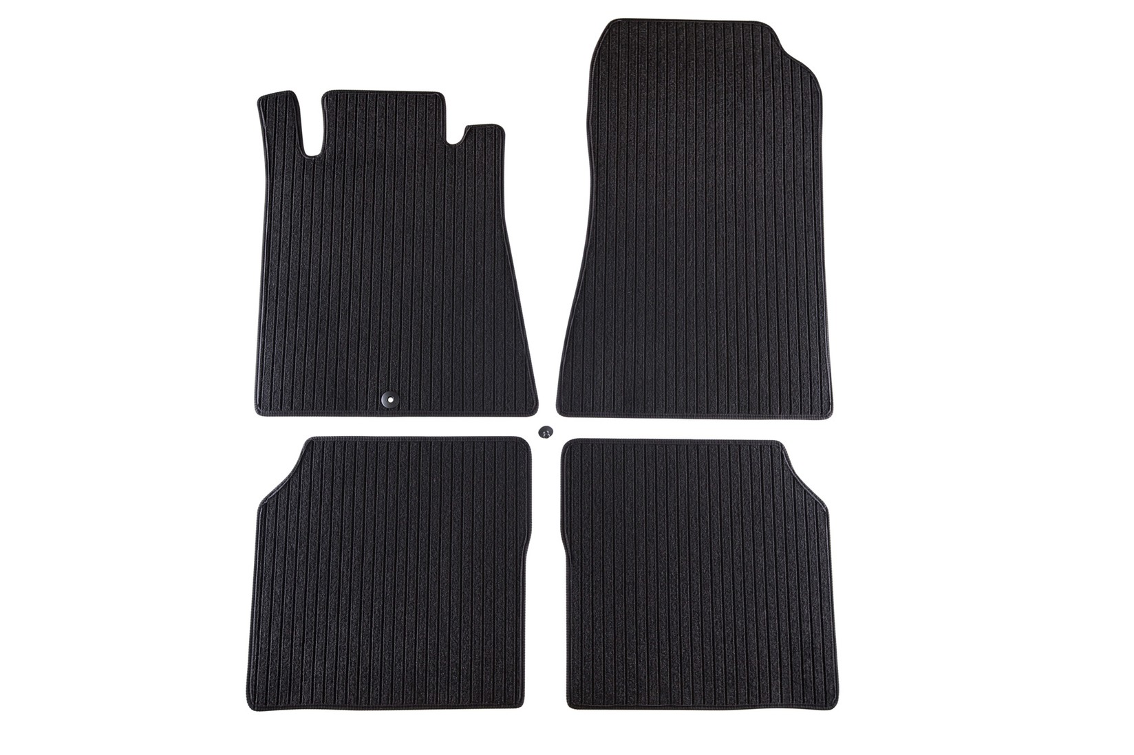 PETEX Платнени патосници за Mercedes S класа W140 1991-1998 Long(долга) верзија 4 делови црни Remo материјал