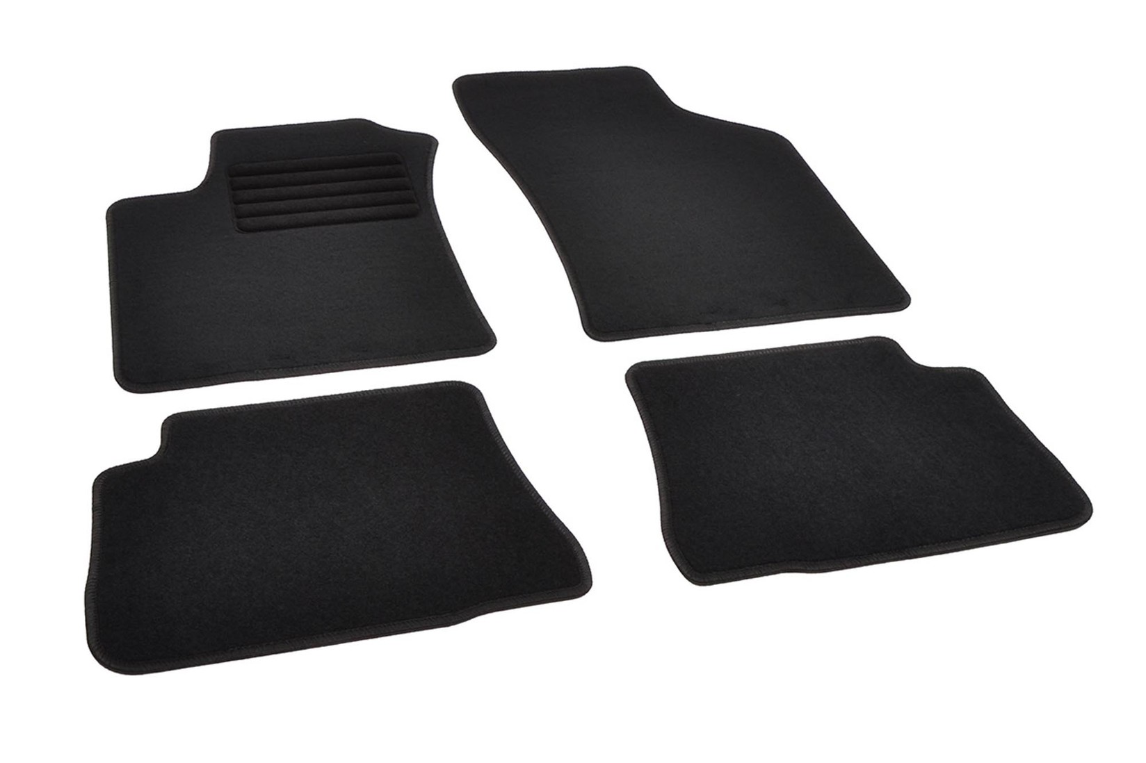 RIGUM Платнени патосници за Hyundai Getz 2002-2011, 4 дела, црни