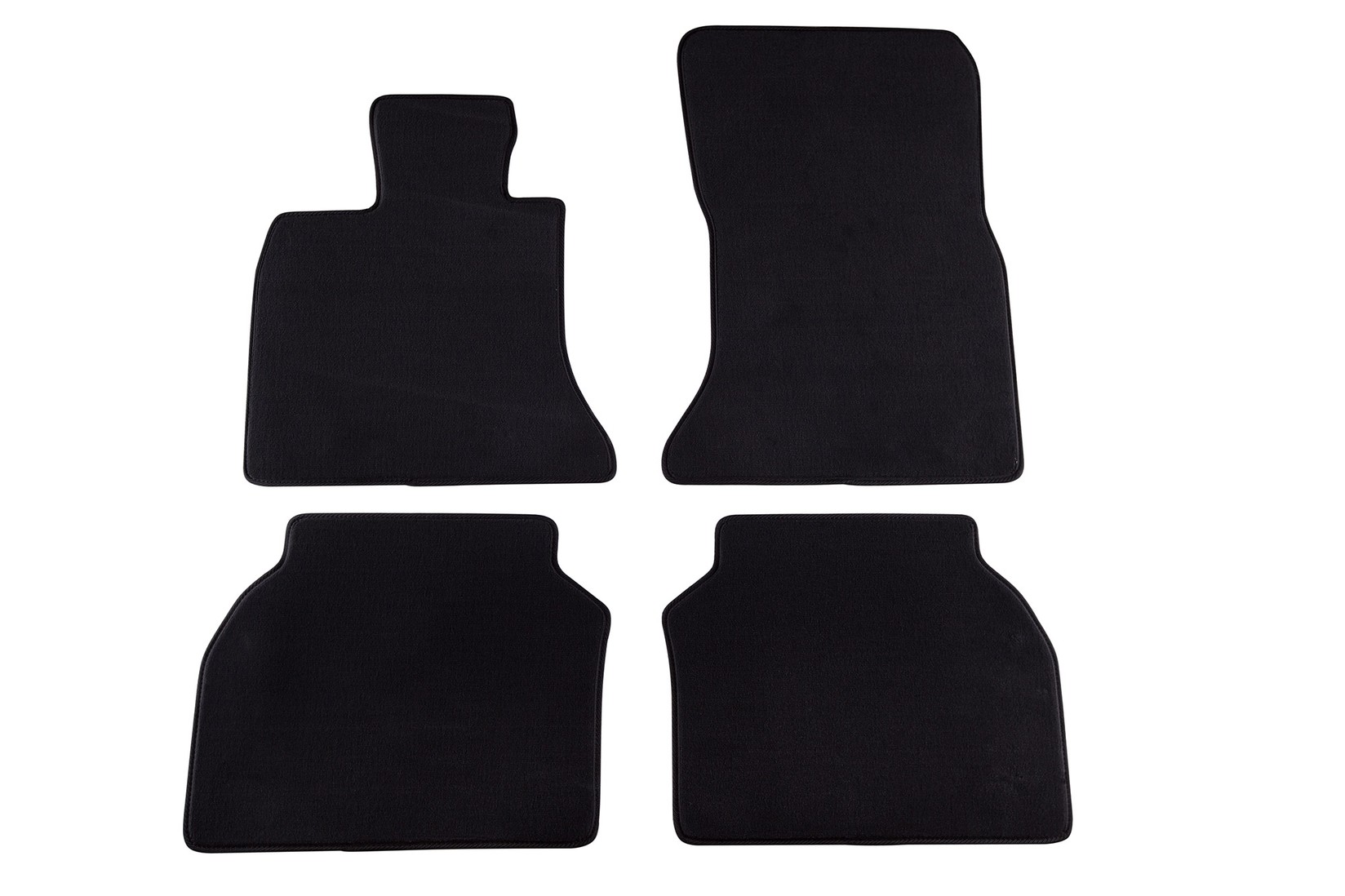 PETEX Платнени патосници за BMW серија 5 F07 GRAND TOURISMO 10/2009 => 4 делови црни (B188) Style материјал