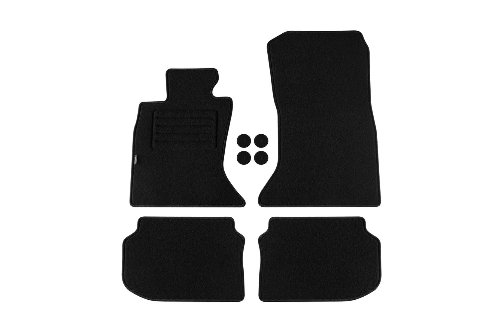 PETEX Платнени патосници за BMW серија 5 F10/F11 X-Drive 2010-2013 година 4 дела, црни, REX материјал