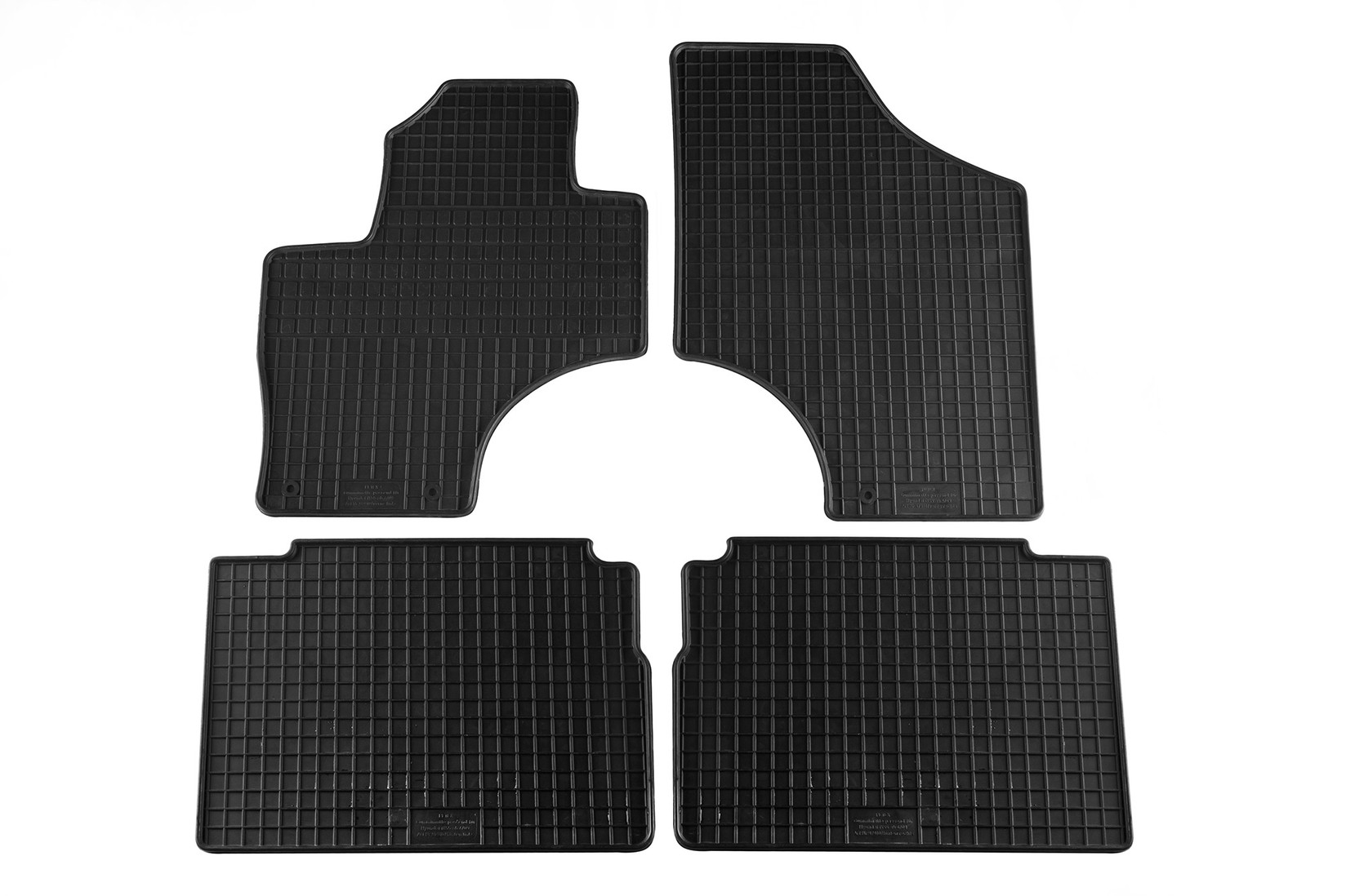 PETEX Гумени патосници за Hyundai IX55 2009-2011 4 дела црни