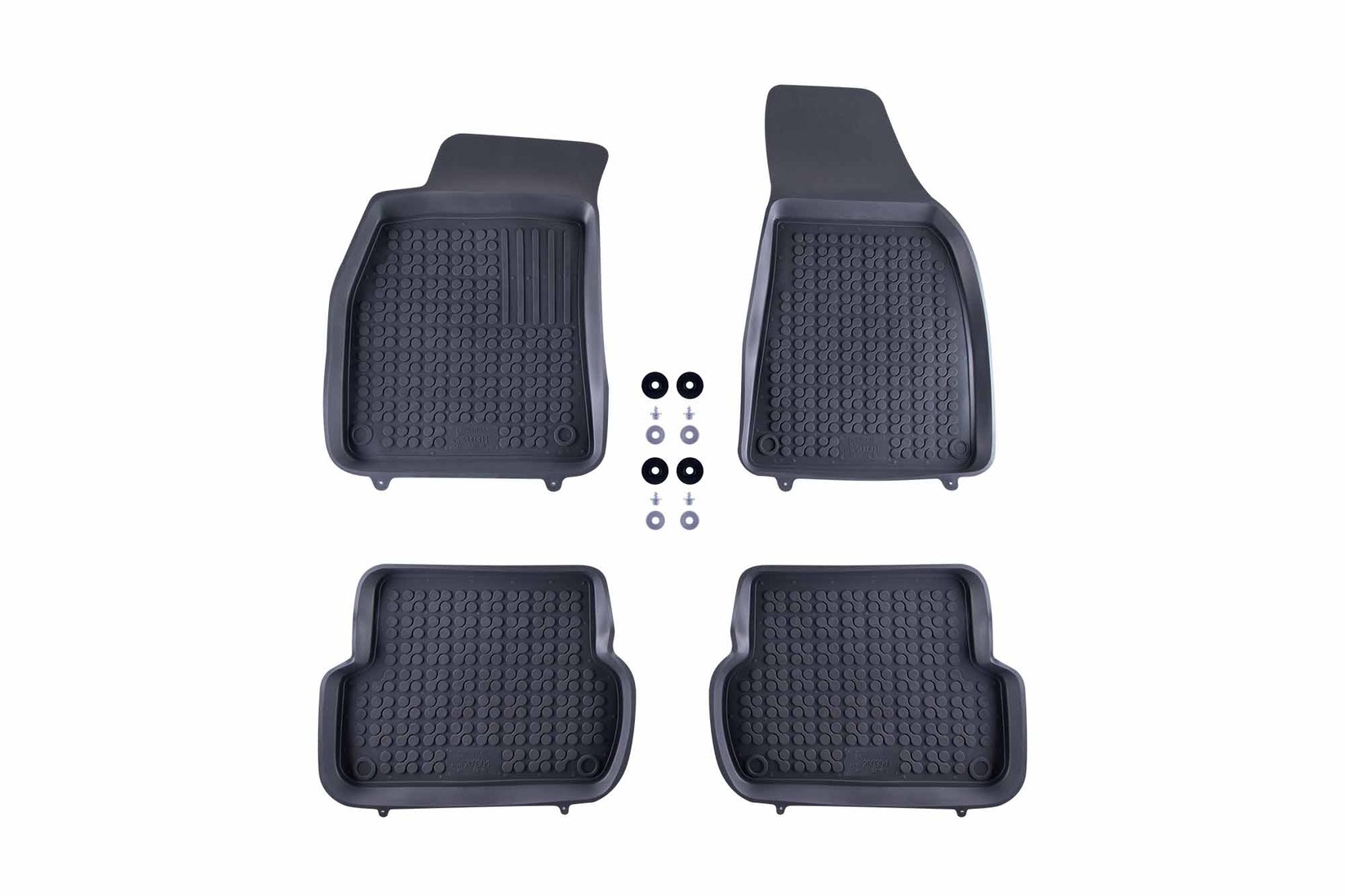 REZAW-PLAST Гумени патосници за Audi A4 B6 B7 2000-2008 4 дела сиви