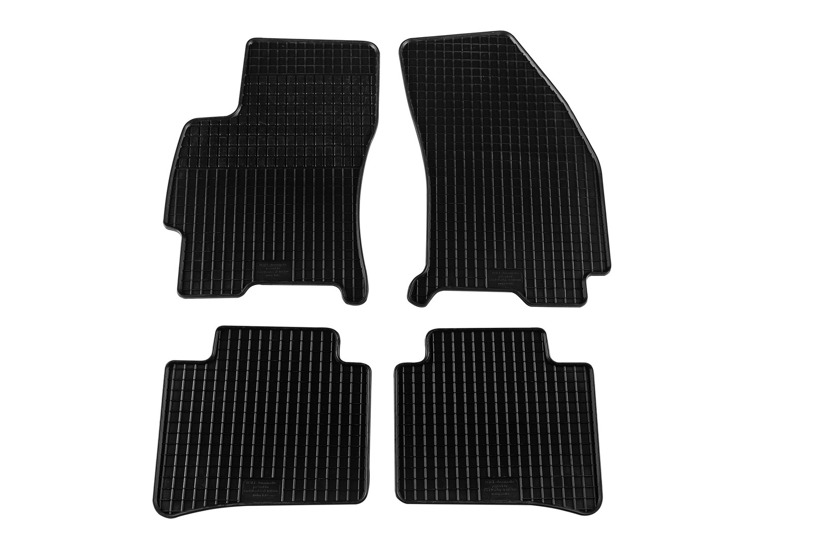 PETEX Гумени патосници за Ford Mondeo 2000-2007 4 дела црни