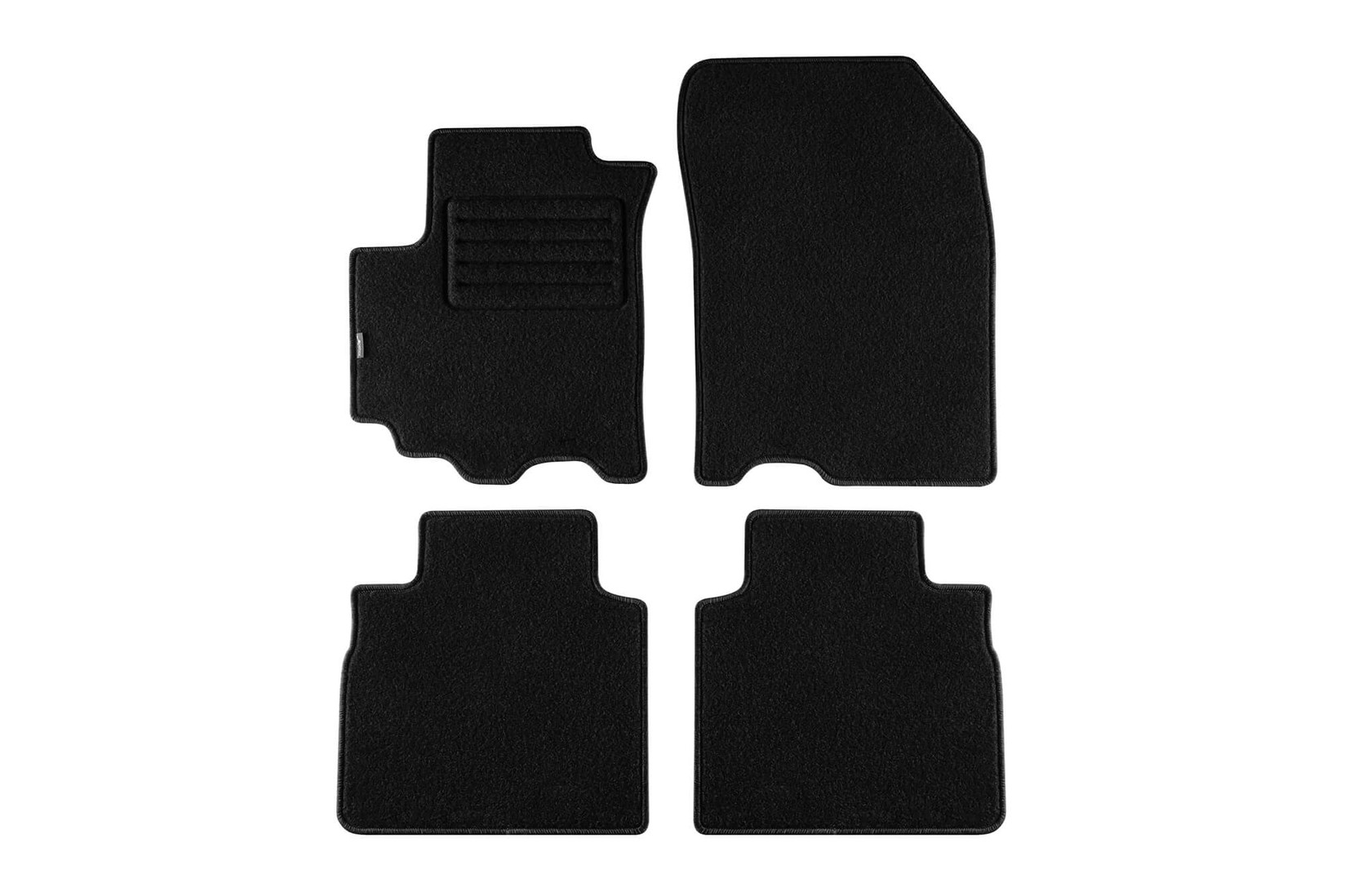 PETEX Платнени патосници за Suzuki SX 4 S-Cross после 2013 година 4 дела, црни, REX материјал