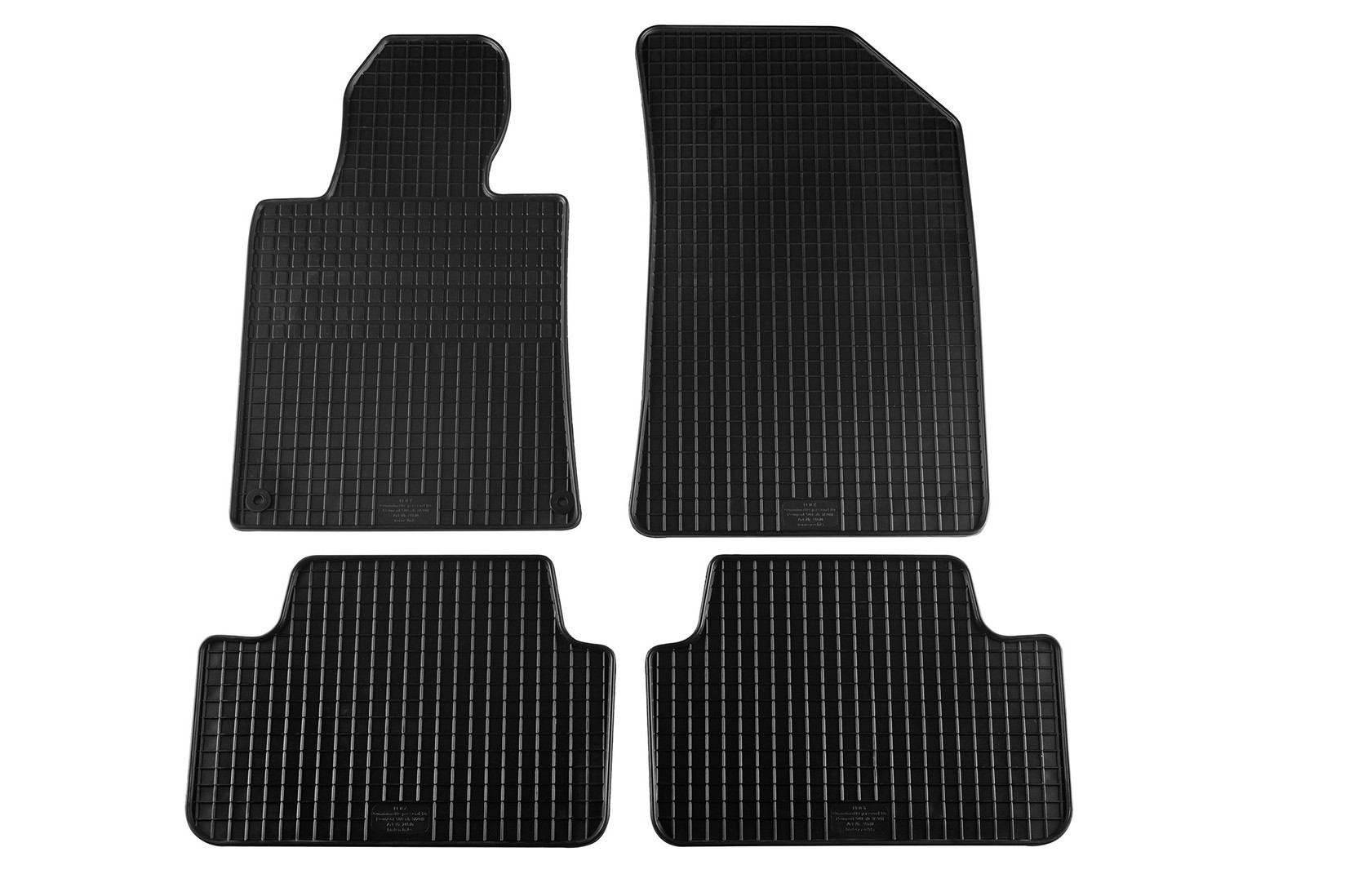 PETEX Гумени патосници за Peugeot 508 2011-2018 4 дела црни B042