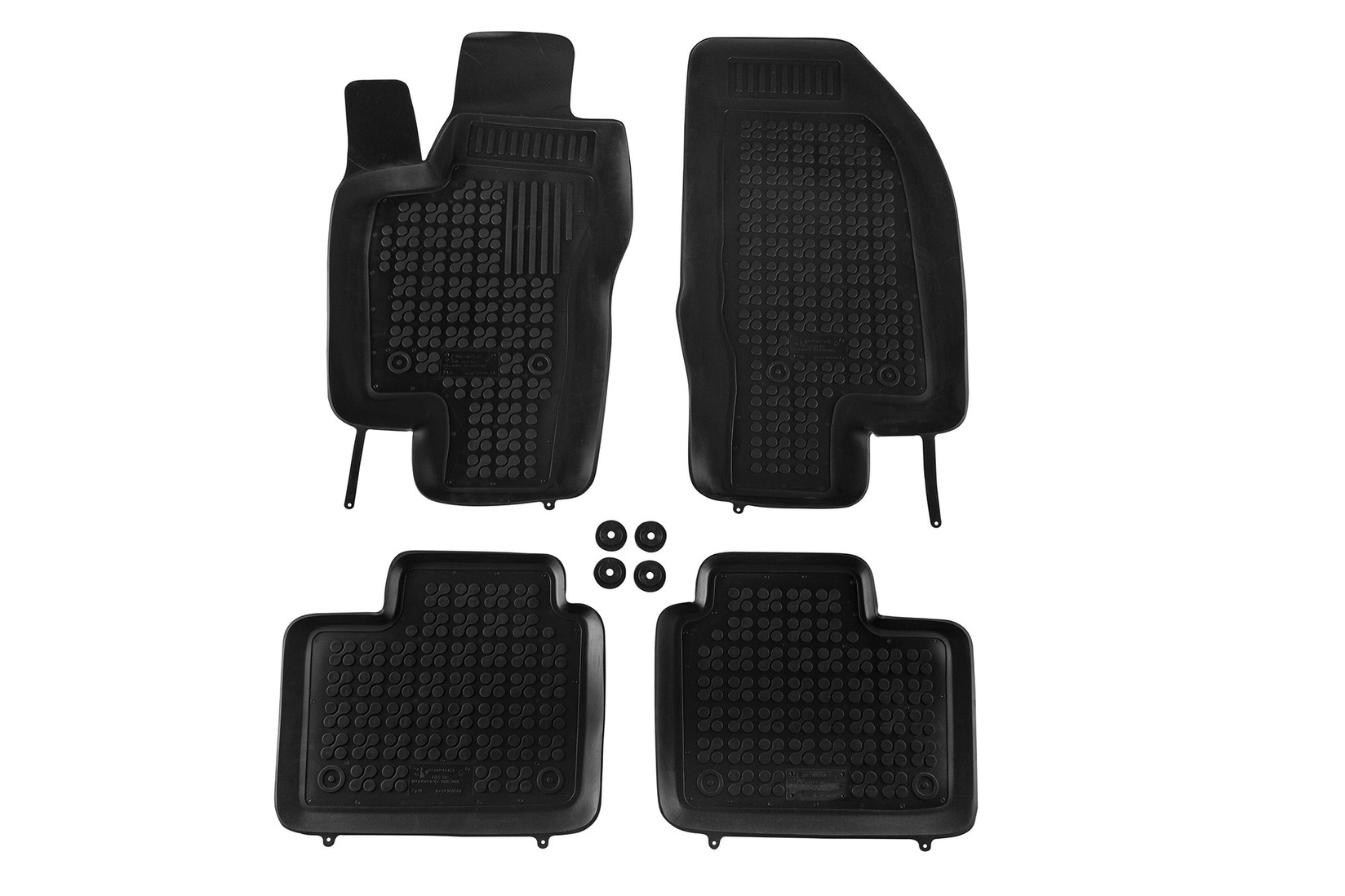 REZAW-PLAST Гумени патосници за Alfa Romeo 156 2000-2006 4 дела црни