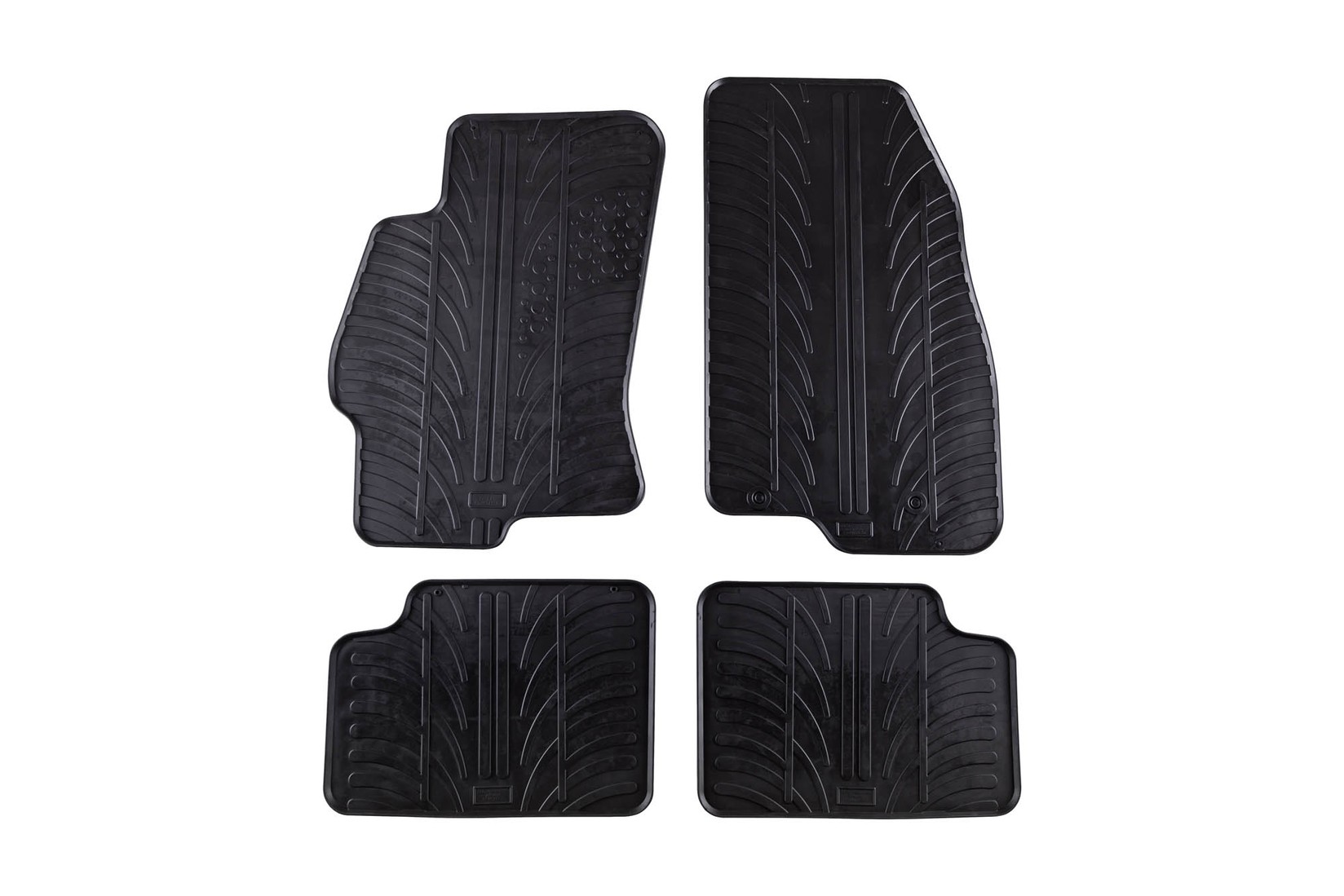 GLEDRING Гумени патосници за Fiat Linea 2007-2015 4 дела црни