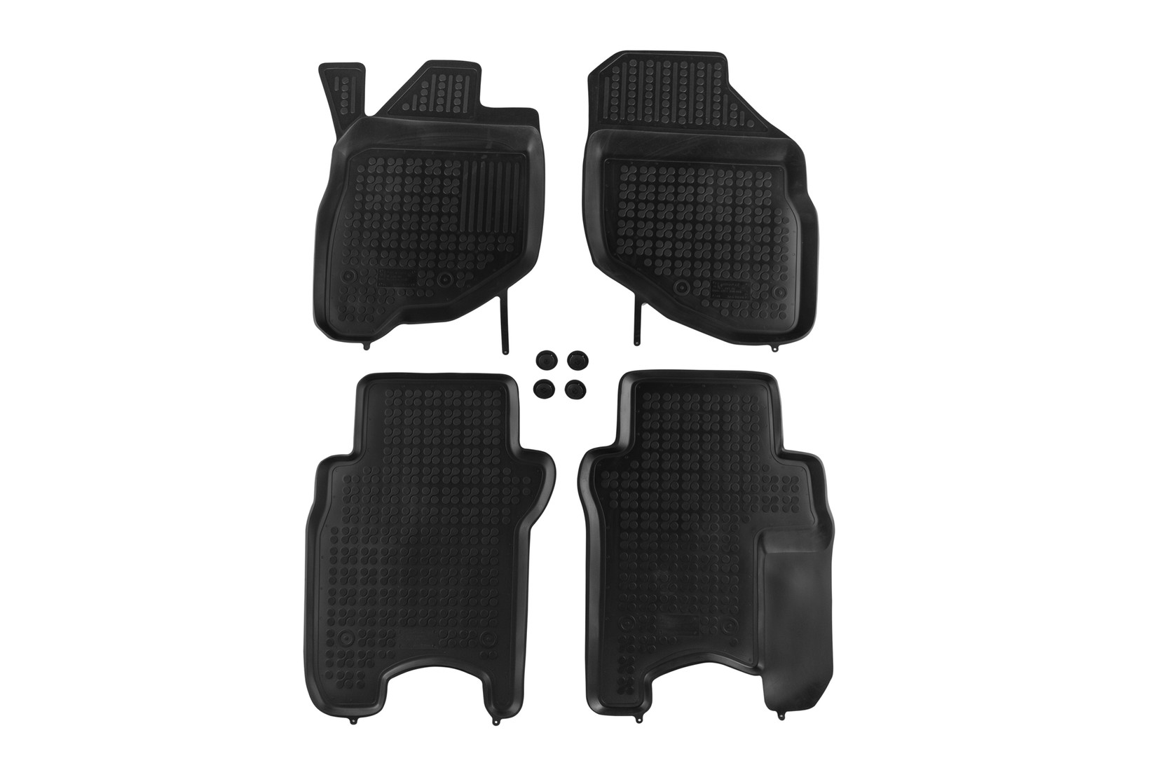REZAW-PLAST Гумени патосници за Honda Jazz 2002-2008 4 дела црни