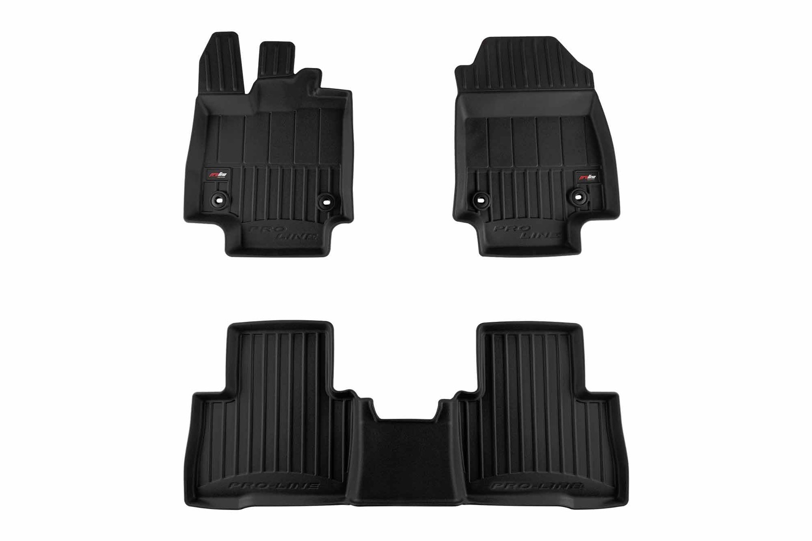 FROGUM 3D Гумени патосници за Lexus NX PHEV по 2021 година, 3 дела, црни