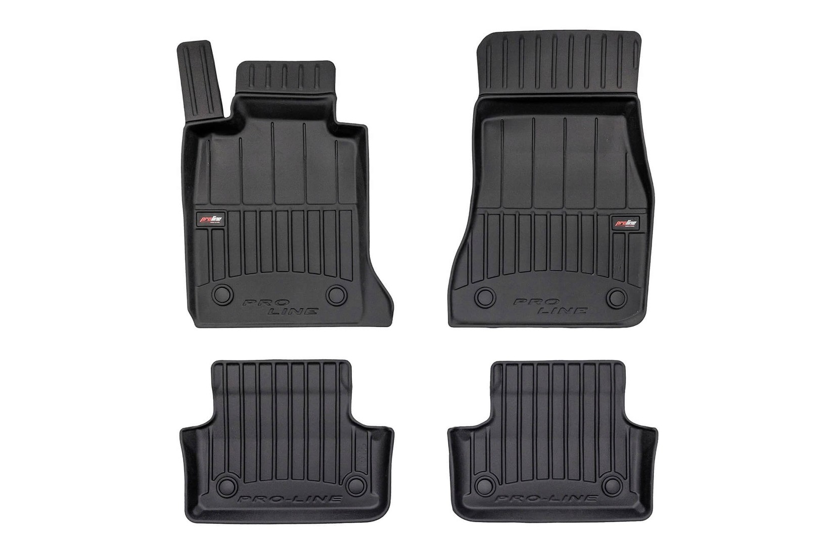 FROGUM 3D Гумени патосници за BMW серија 5 G30 Hybrid 2017-2023, 4 дела, црни