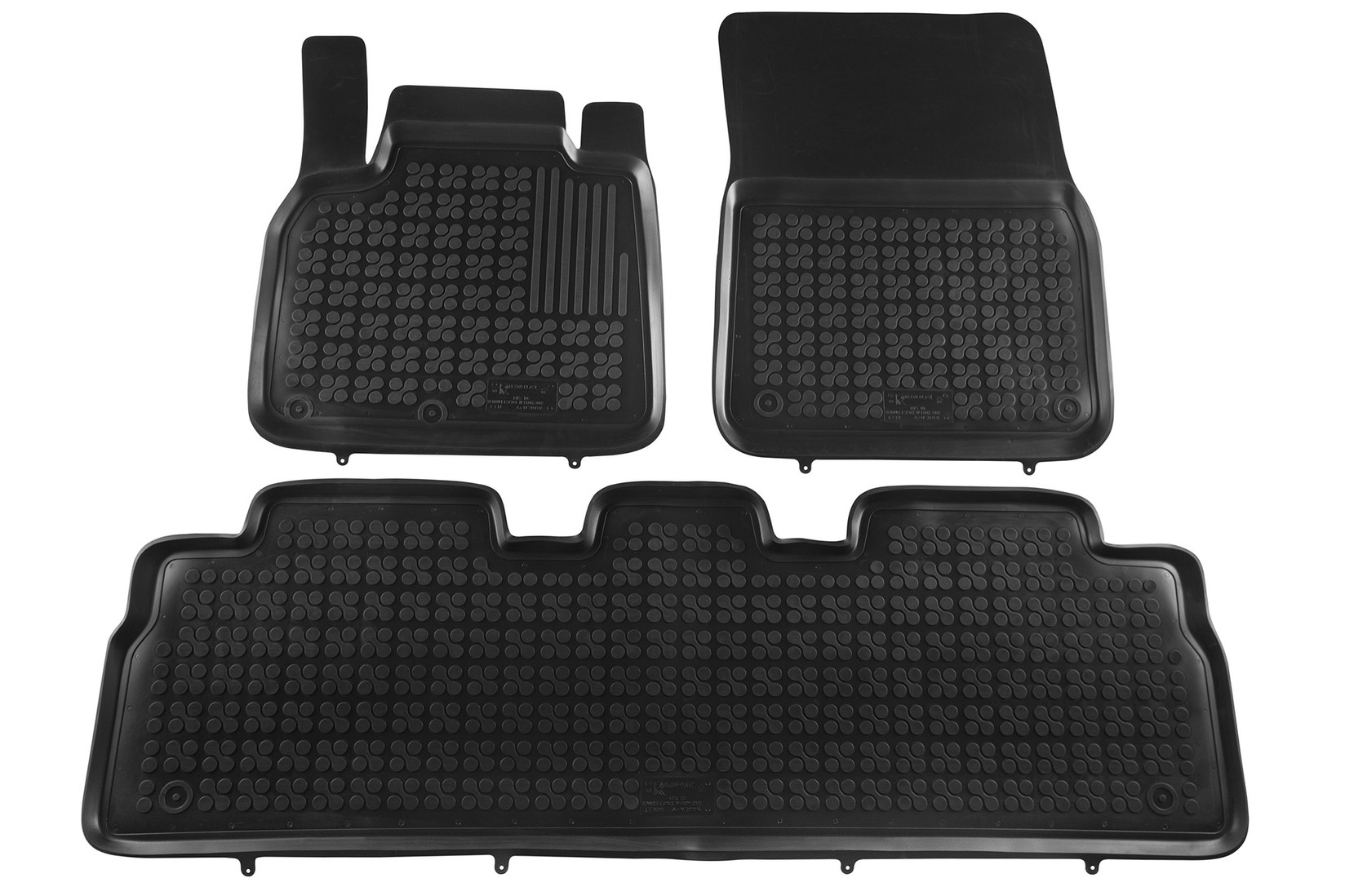 REZAW-PLAST Гумени патосници за Renault Espace 2002-2014 3 дела црни