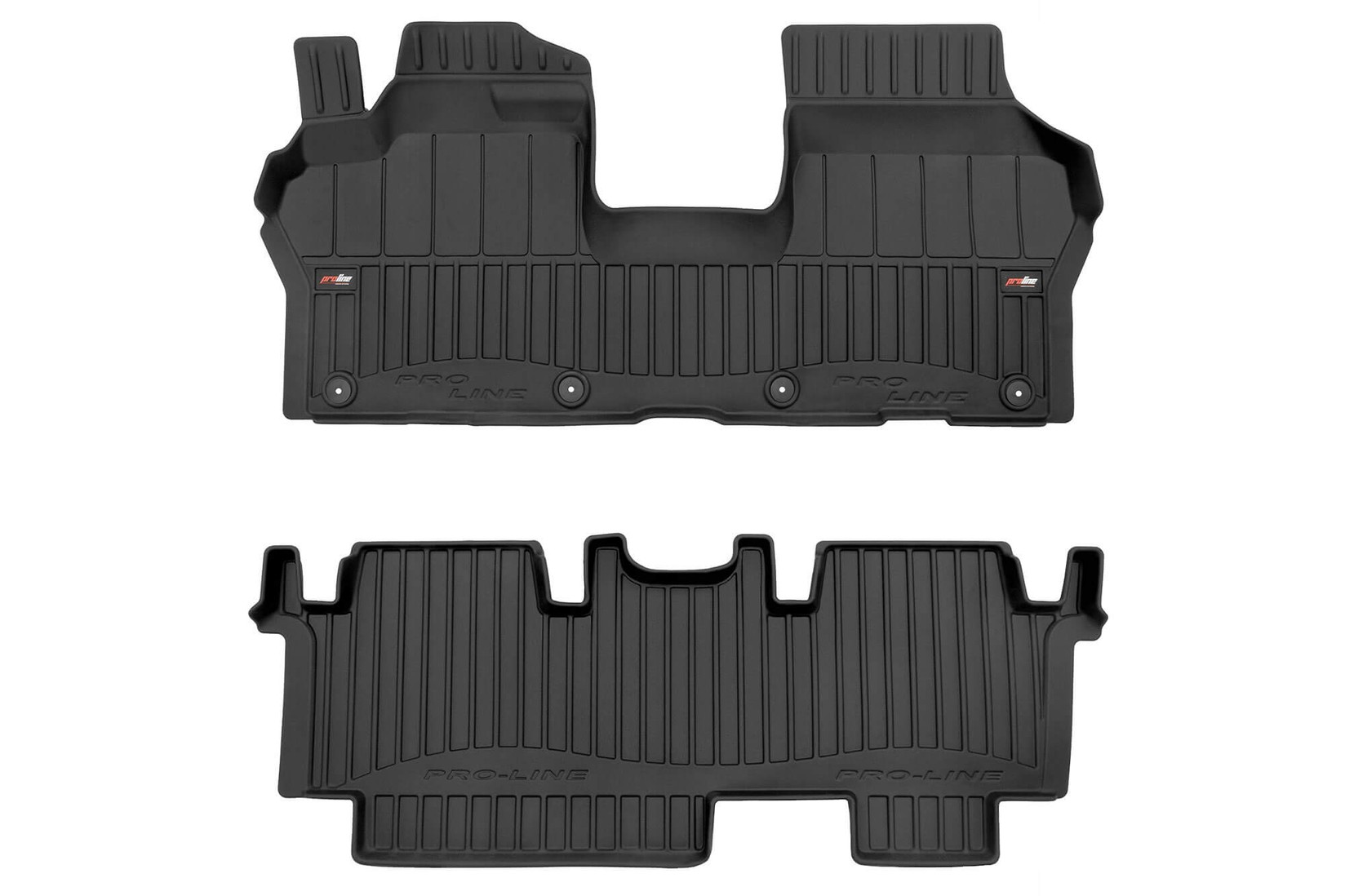 FROGUM 3D Гумени патосници за Volkswagen ID.Buzz по 2022 година, 2 дела, црни