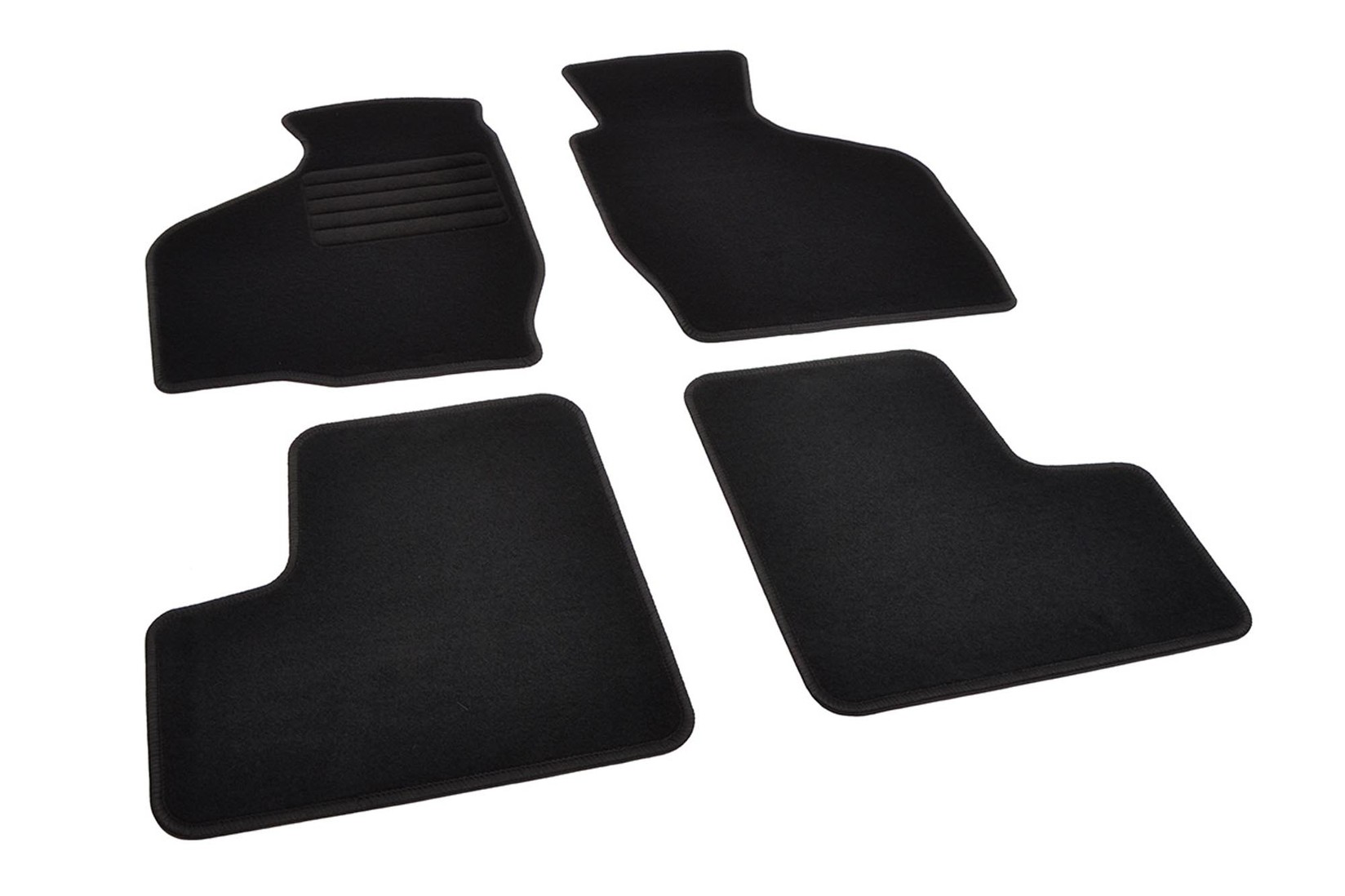 RIGUM Платнени патосници за Suzuki Ignis 2001-2003, 4 дела, црни