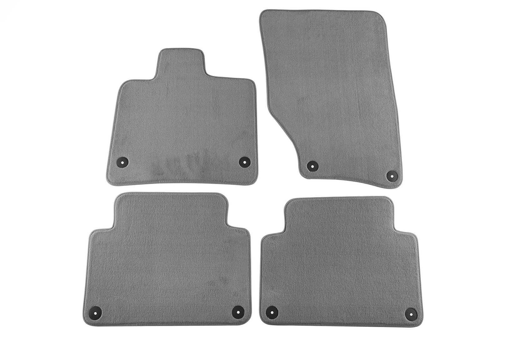 PETEX Платнени патосници за Audi Q7 06/2006-2015 година 4 делови сиви (B018) Comet материјал