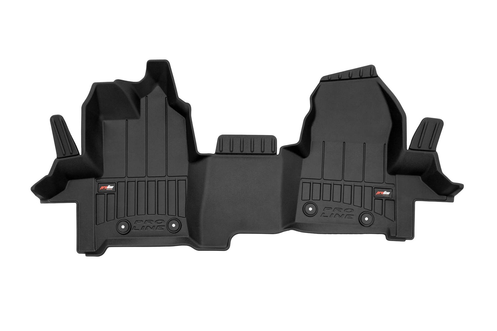 FROGUM 3D гумена Патосница за Ford Transit Custom 2012-2021 3 места 1 дел црна