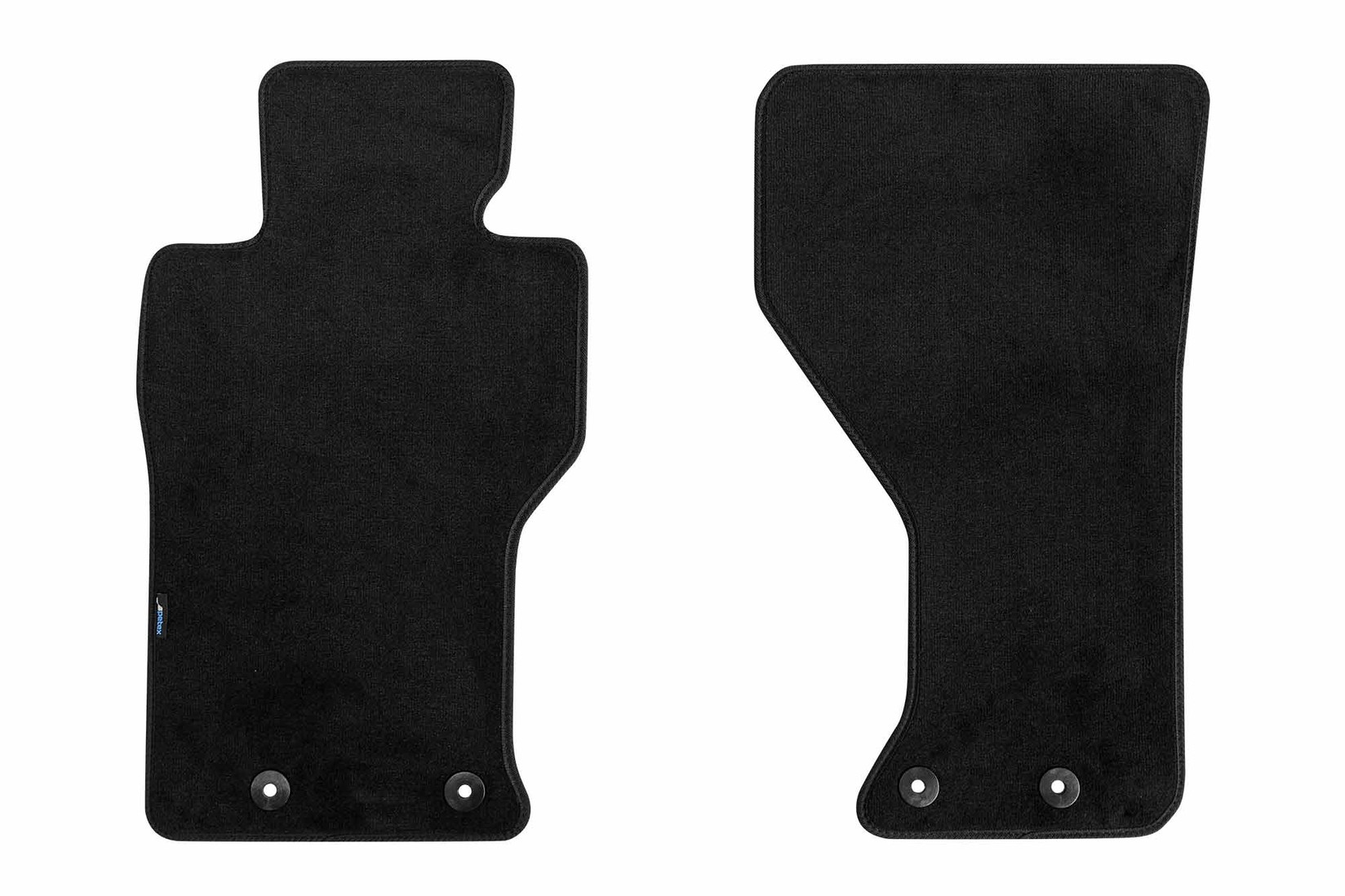 PETEX Платнени патосници за Mazda MX5 после 2015 година / MX5 RF после 2017 година, 2 дела, црни, STYLE материјал