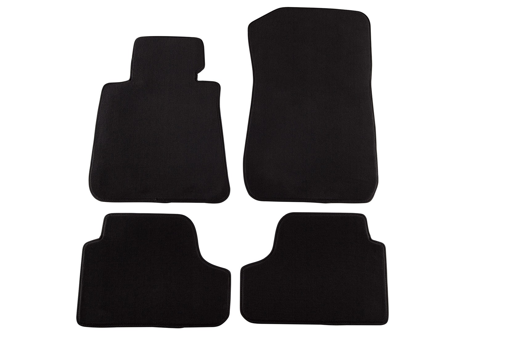 PETEX Платнени патосници за BMW серија 3 E93 кабрио 03/2007-02/2014 4 делови црни (B172) Style материјал