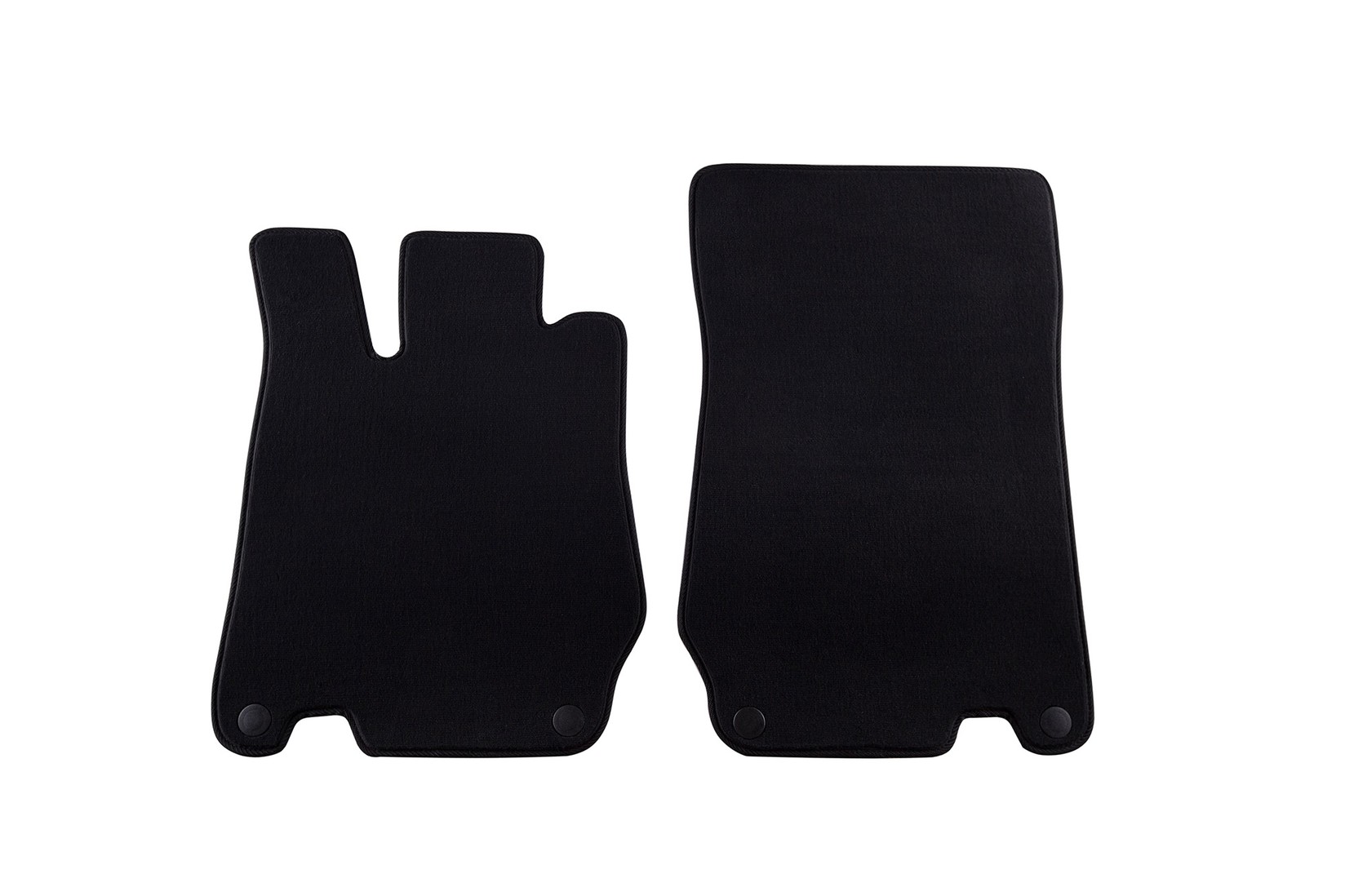 PETEX Платнени патосници за Mercedes SL класа R230 2001-02/2012 2 делови црни (B064) Style материјал