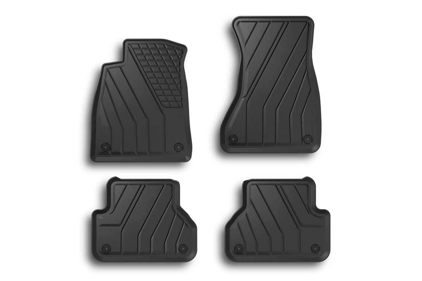 SPARTLINE Гумени патосници за Opel Astra L Citroen DS4 Peugeot 308 хечбек по 2022 година 4 дела црни