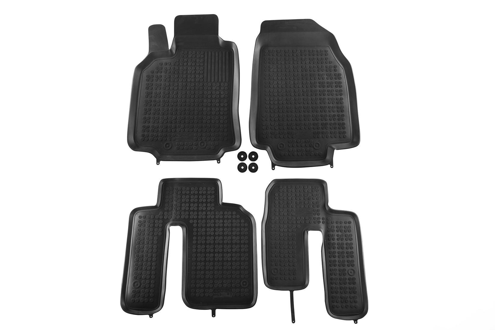 REZAW-PLAST Гумени патосници за Mazda CX-9 2007-2015 4 дела црни