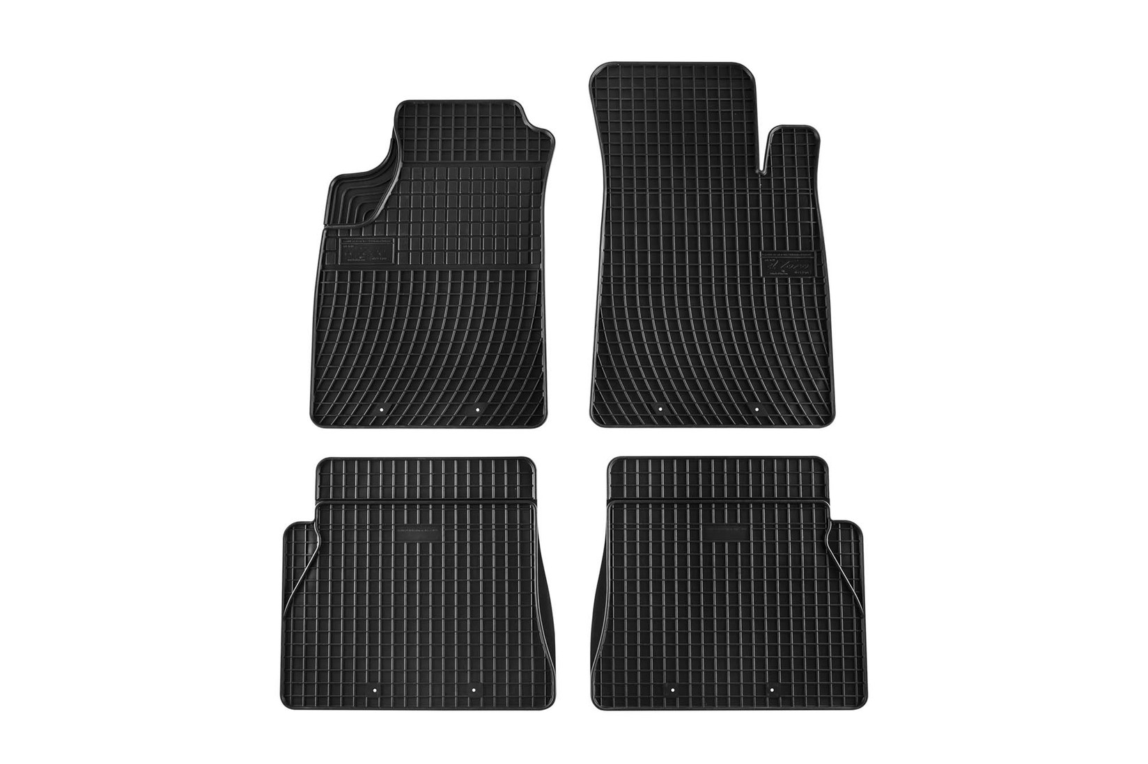 FROGUM Гумени патосници за Renault Kangoo 1998-2008 4 дела црни