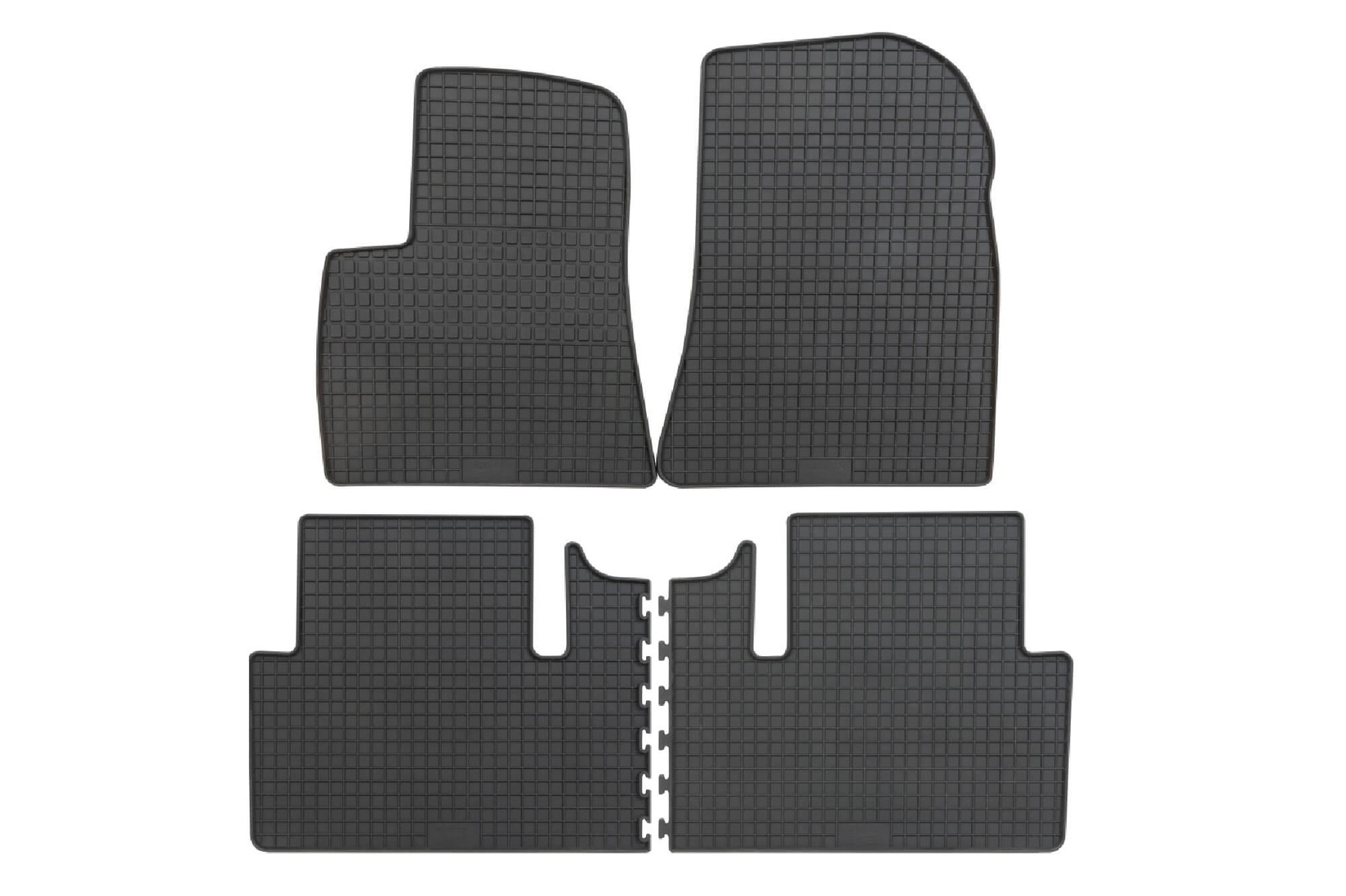 PETEX Гумени патосници за Tesla Model 3 по 2018 година 4 дела црни