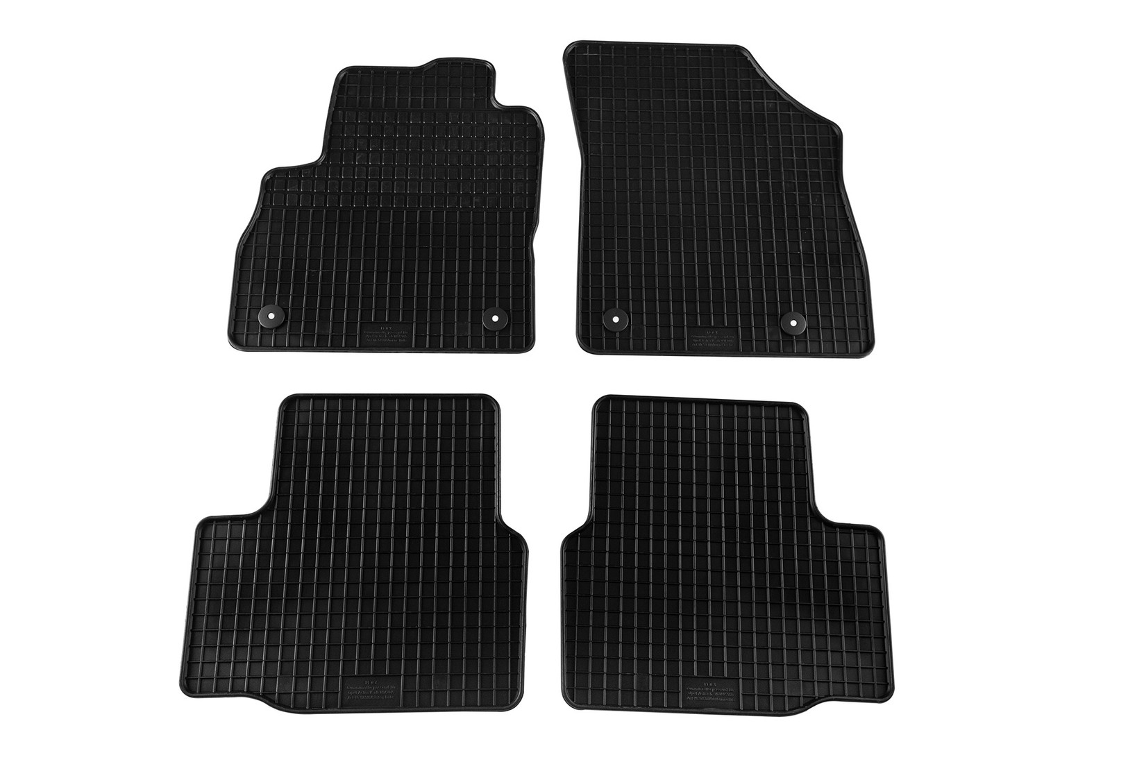 PETEX Гумени патосници за Opel Astra K хечбек караван 2015-2021 4 дела црни B034