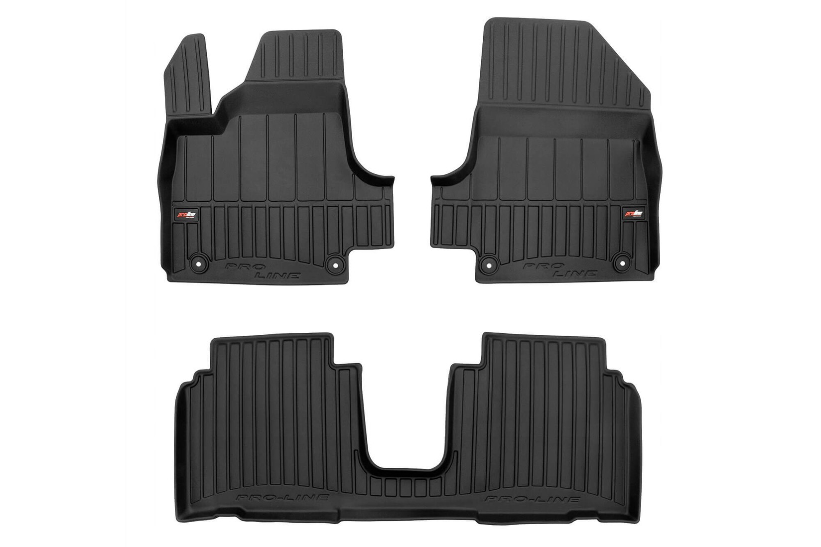 FROGUM 3D Гумени патосници за Hyundai Ioniq 5 по 2021 година, 3 дела, црни