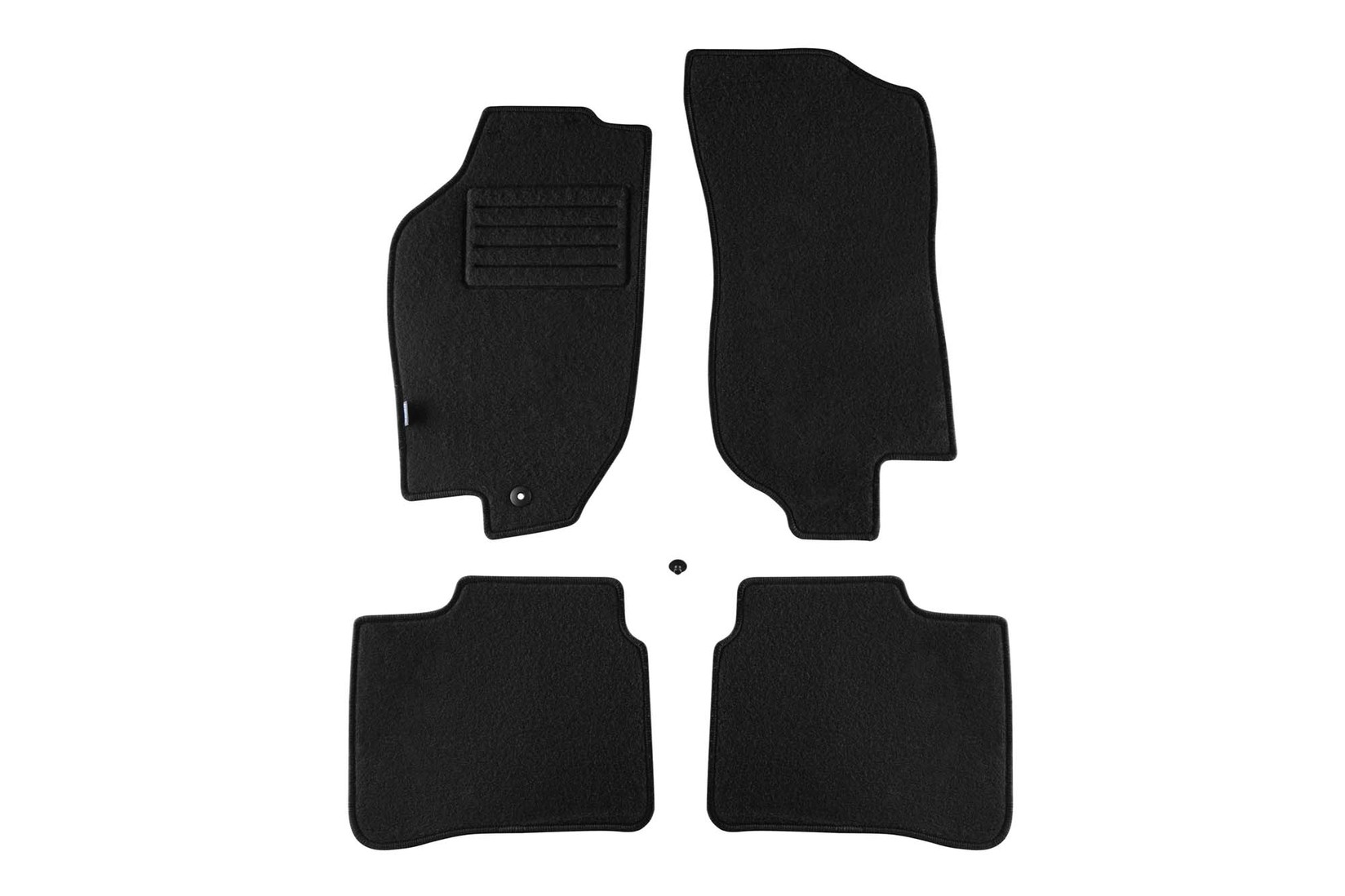 PETEX Платнени патосници за Alfa Romeo 145 1994-2001/ 146 1995-2000 4 делови црни Rex материјал