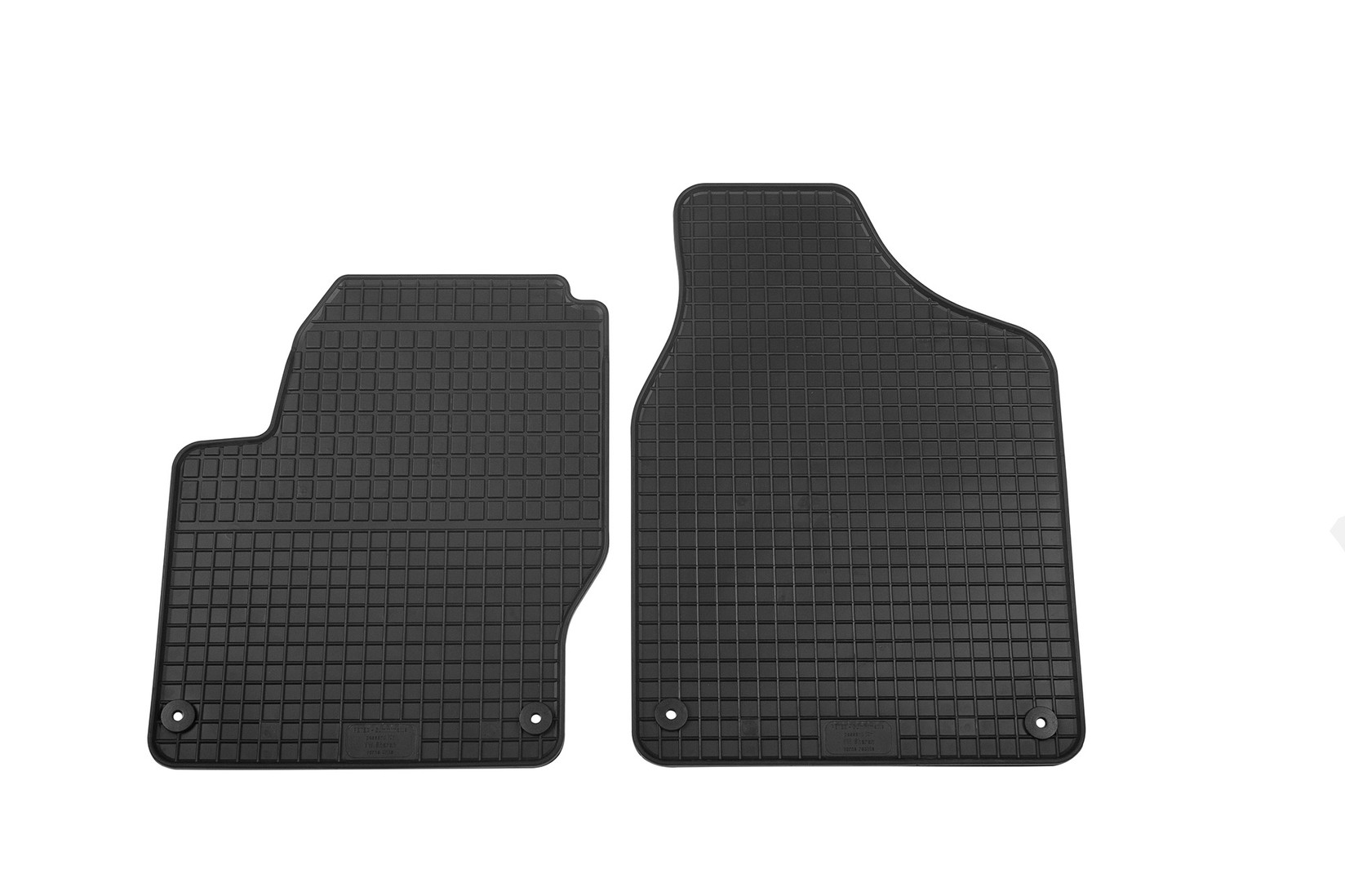 PETEX Гумени патосници за Volkswagen Sharan Ford Galaxy 1995-2010 предни 2 дела црни B014