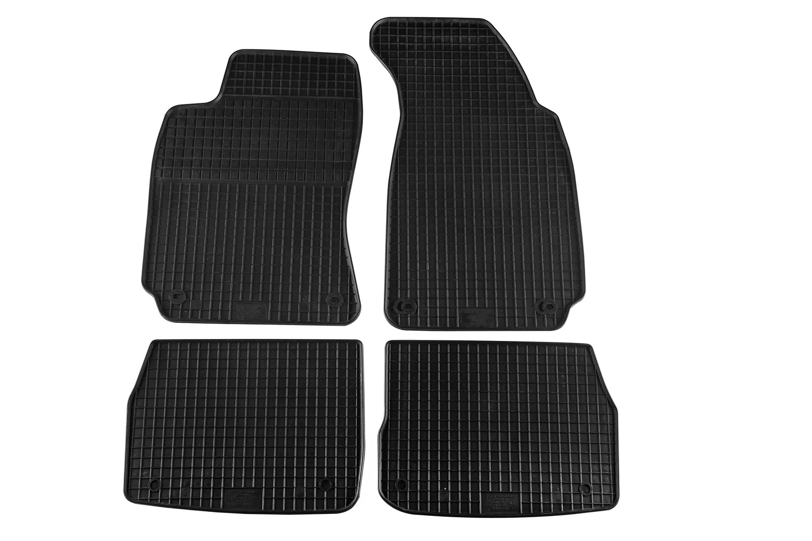 PETEX Гумени патосници за Skoda Superb 2002-2008 4 дела црни