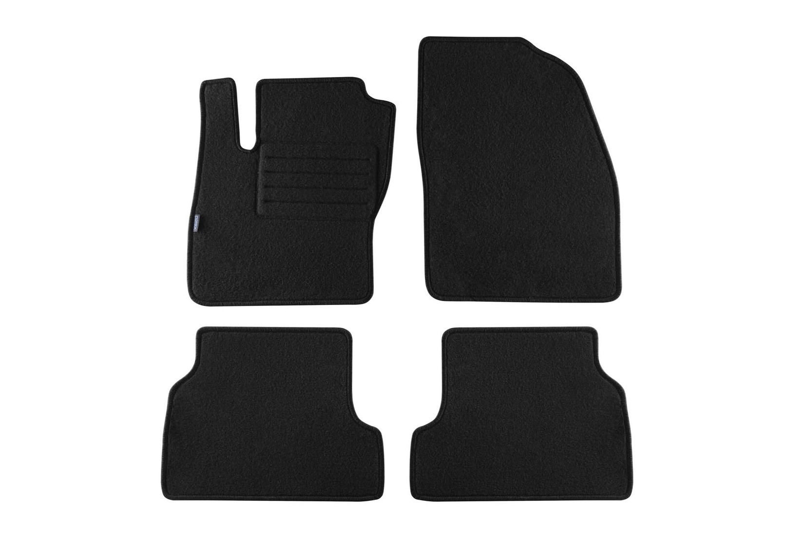 PETEX Платнени патосници за Ford Focus 11/2004-02/2011 4 делови црни (KL02) Rex материјал