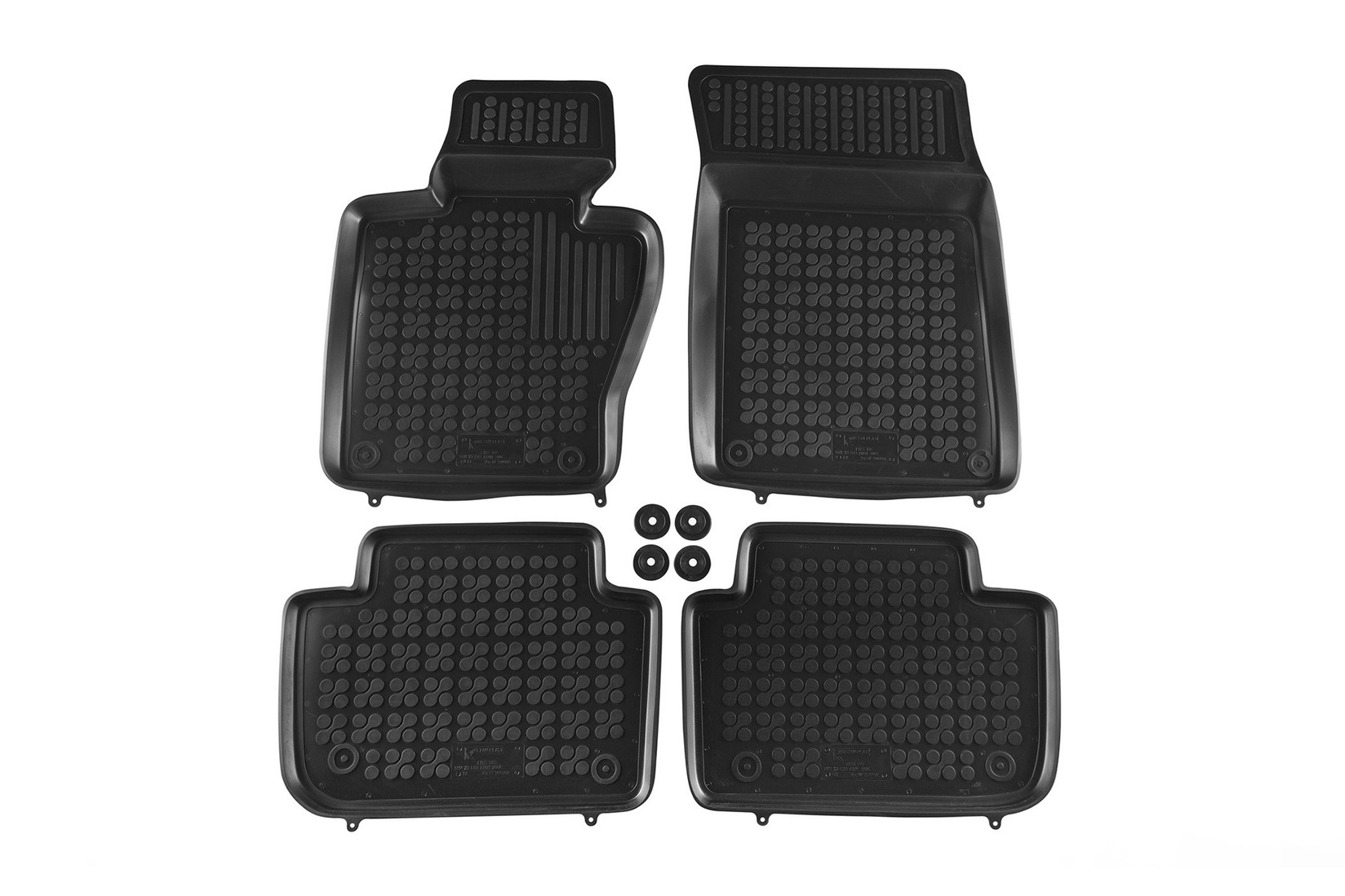 REZAW-PLAST Гумени патосници за BMW X3 E83 2003-2010 4 дела црни