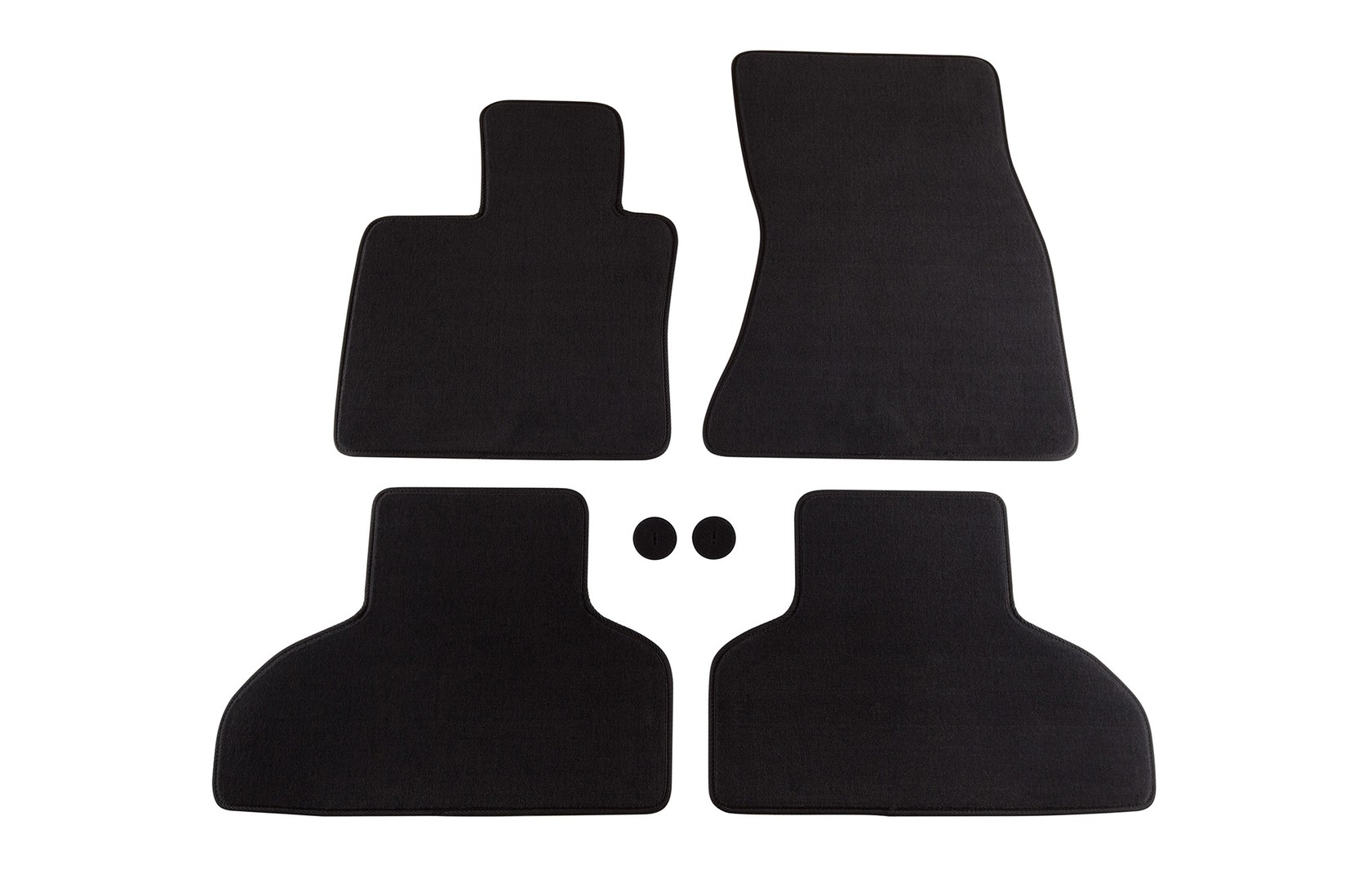 PETEX Платнени патосници за BMW серија Х5 F15 11/2013 => 4 делови црни (B182) Style материјал