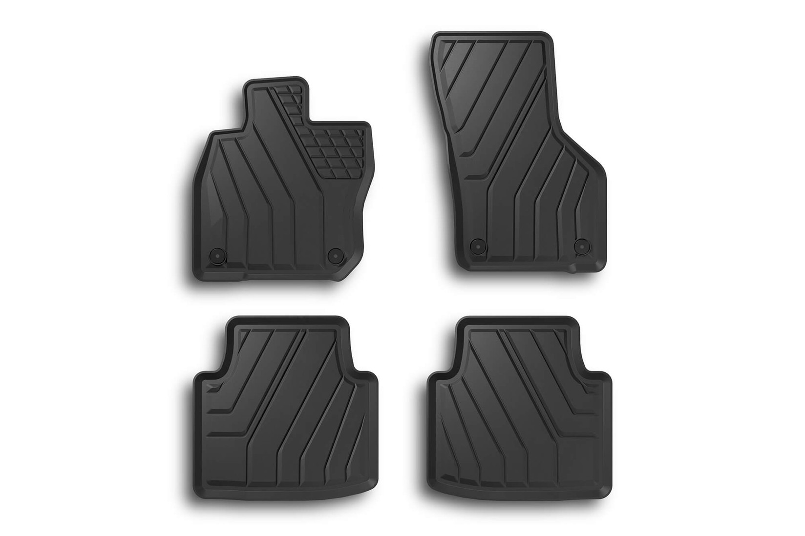 SPARTLINE Гумени патосници за Opel Astra L Citroen DS4 Peugeot 308 хечбек по 2022 година 4 дела црни