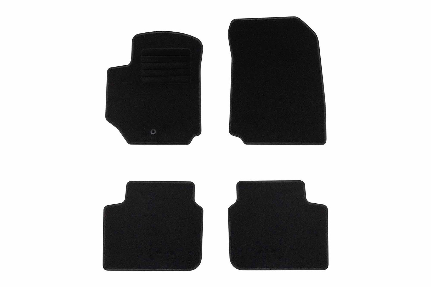 RIGUM Платнени патосници за Fiat Croma 2005-2011, 4 дела, црни