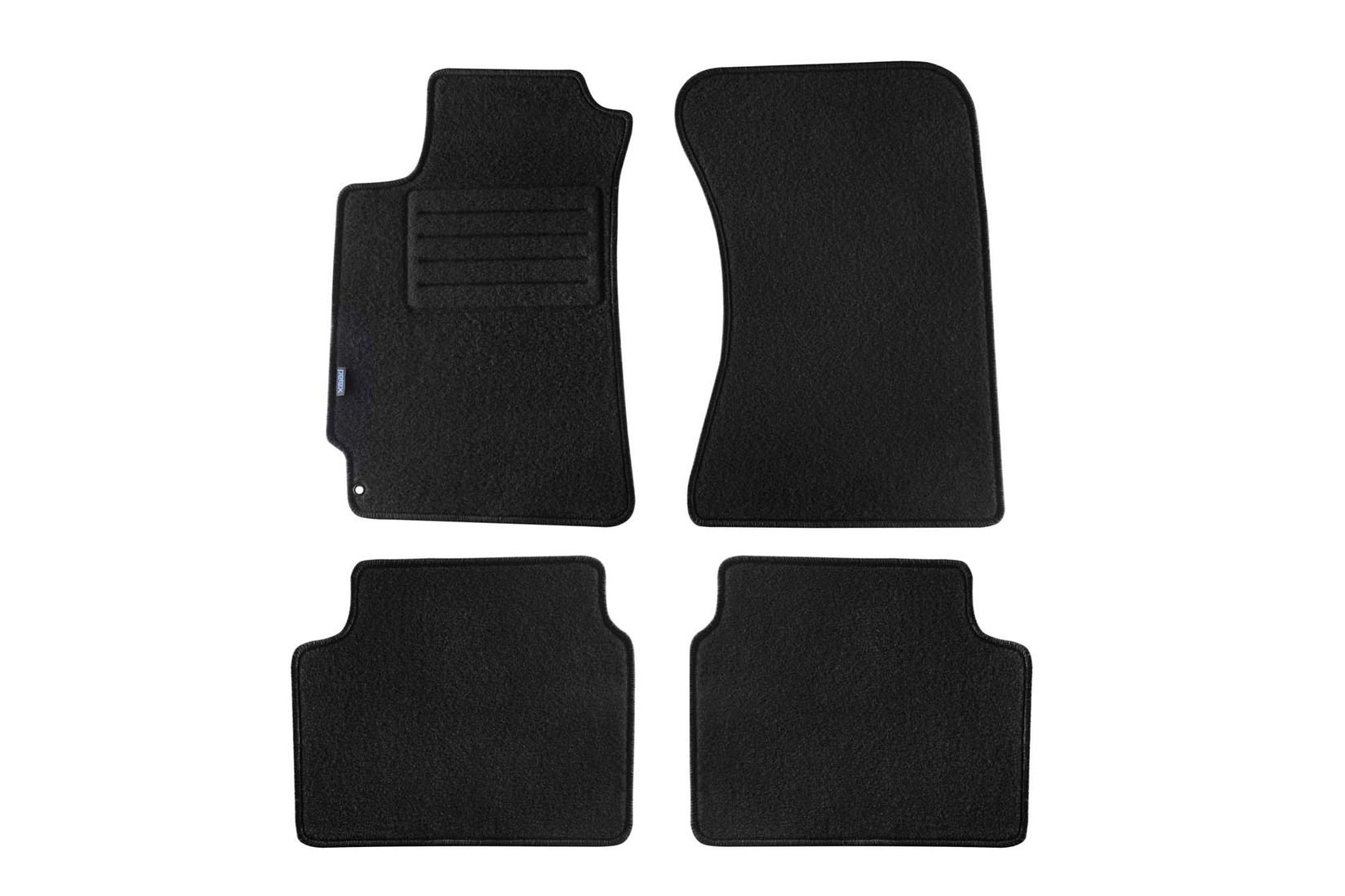 PETEX Платнени патосници за Subaru Forester 2006-02/2008 4 делови црни (B161) Rex материјал