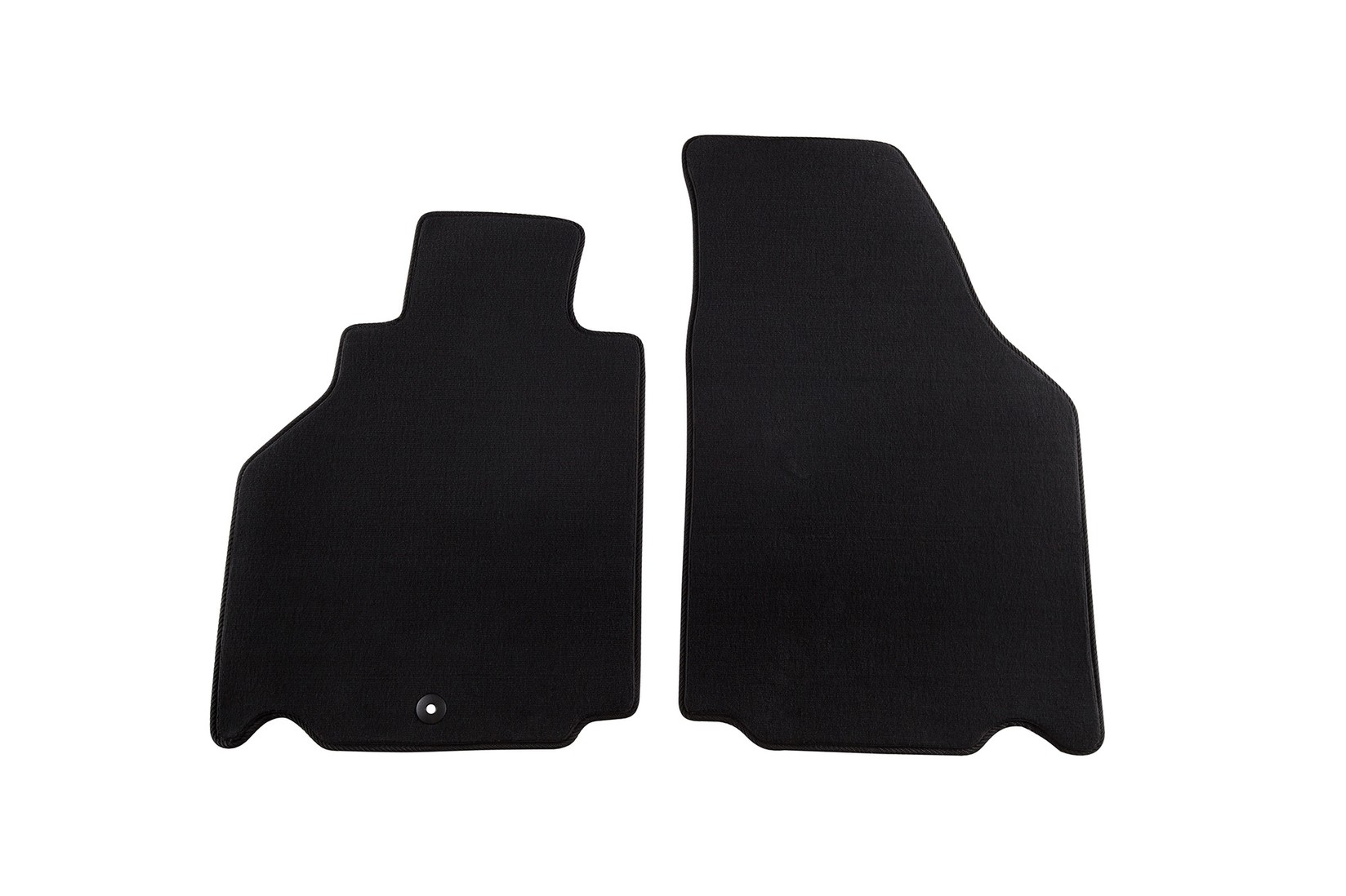 PETEX Платнени патосници за Porsche Boxter 1996-2005 2 делови црни Style материјал