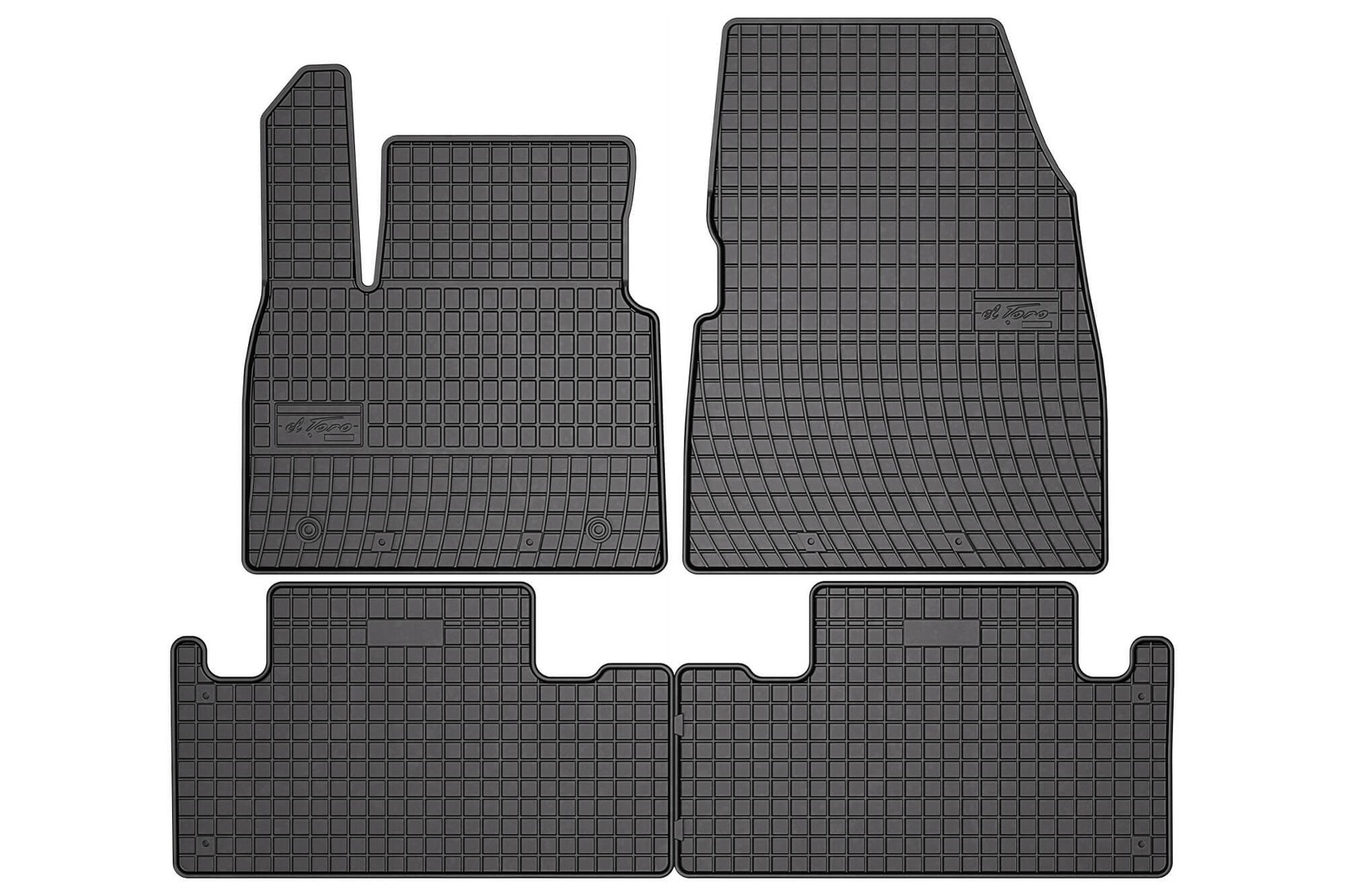 FROGUM Гумени патосници за Renault Megane E-tech по 2022 година, 4 дела, црни