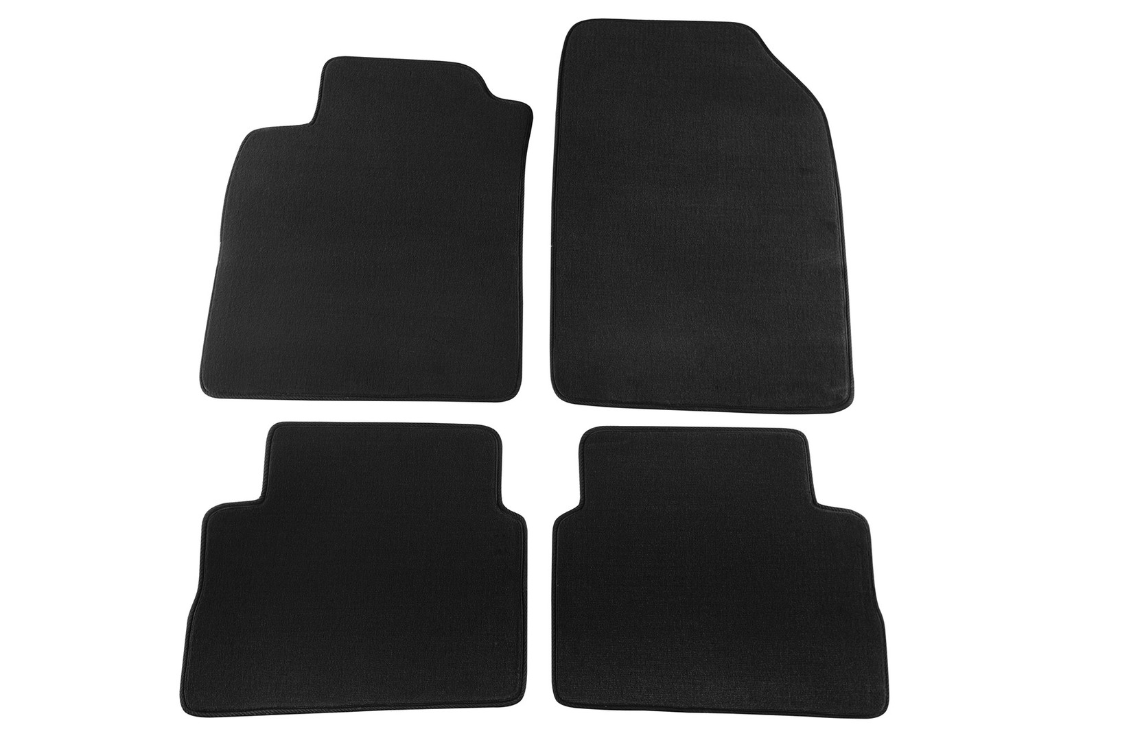 PETEX Платнени патосници за OPEL Vectra C 04/2002-2004 4 делови црни (B212) Style материјал