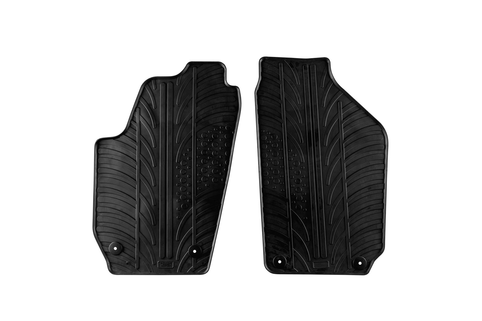 GLEDRING Гумени патосници за Skoda Roomster Practic 2006-2015 2 дела црни