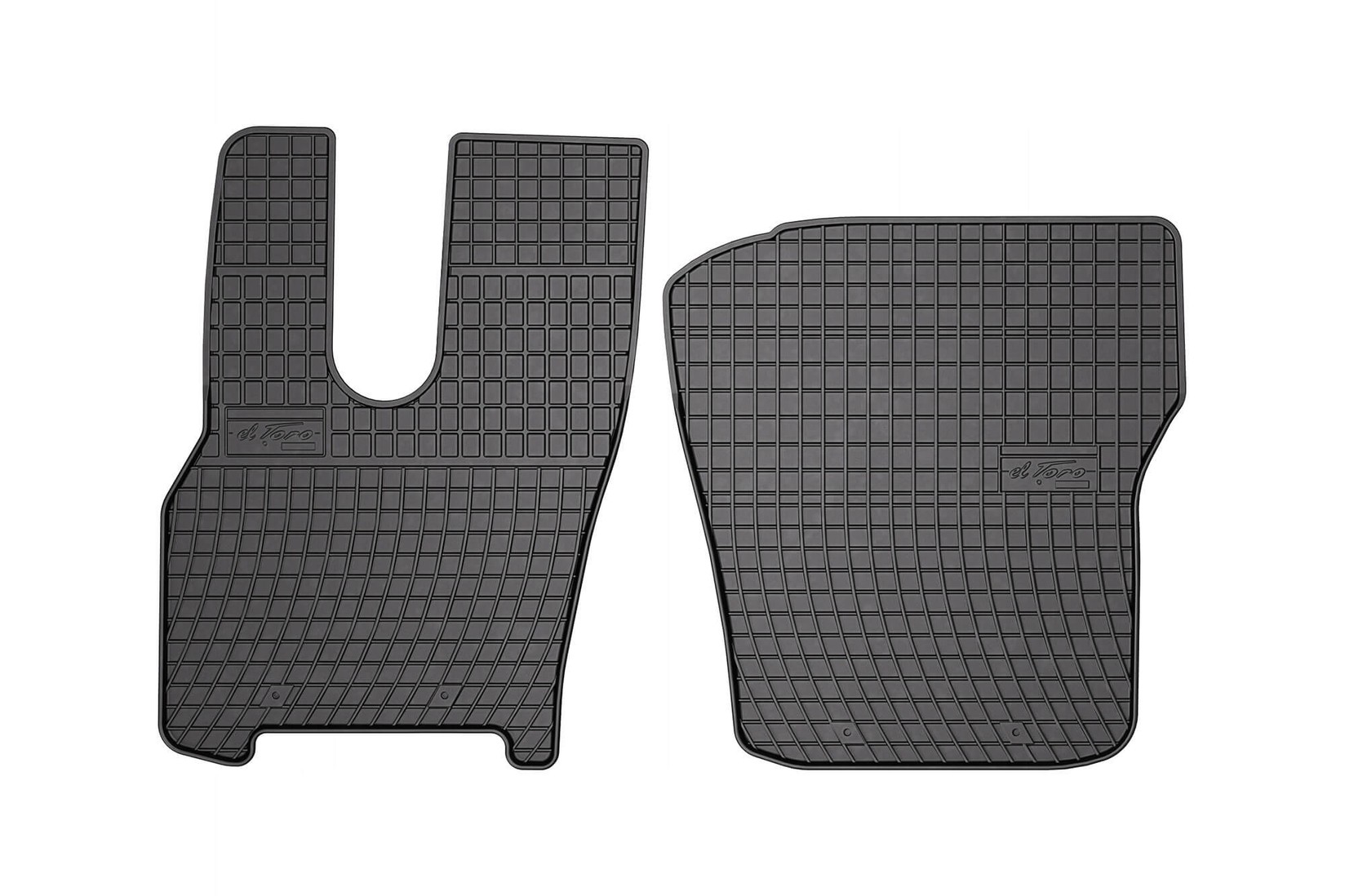 FROGUM Гумени патосници за DAF XD, XF, XG, XG+ по 2022 година верзија со десно воздушно седиште , 2 чести, црни