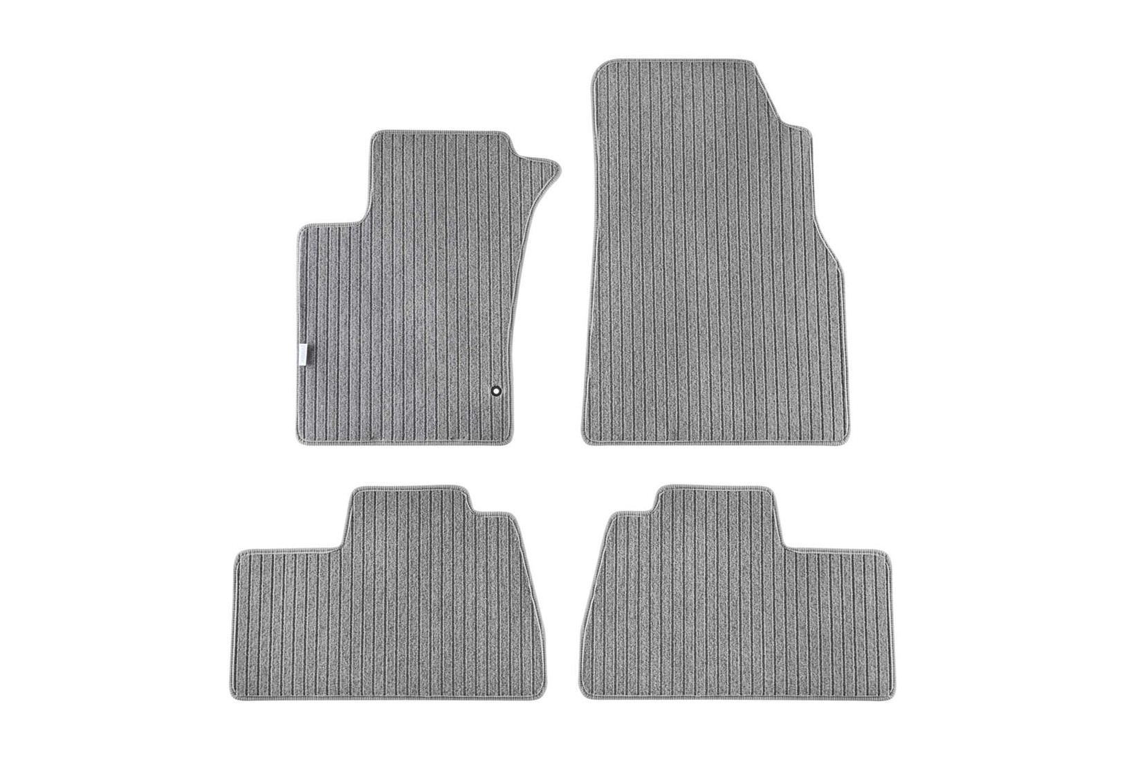 PETEX Платнени патосници за Mercedes ML W163 2001-2005 година 4 делови сиви (B161) Remo материјал