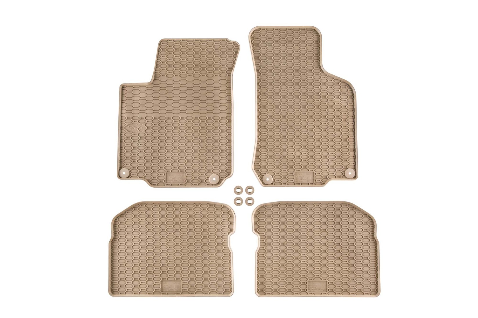 GEYER & HOSAJA Гумени патосници за SEAT Leon I/ Skoda Octavia I/ VW Bora I/ VW Golf IV/ Jetta IV 1999-2006/ VW New Bettle 1998-2010 4 дела