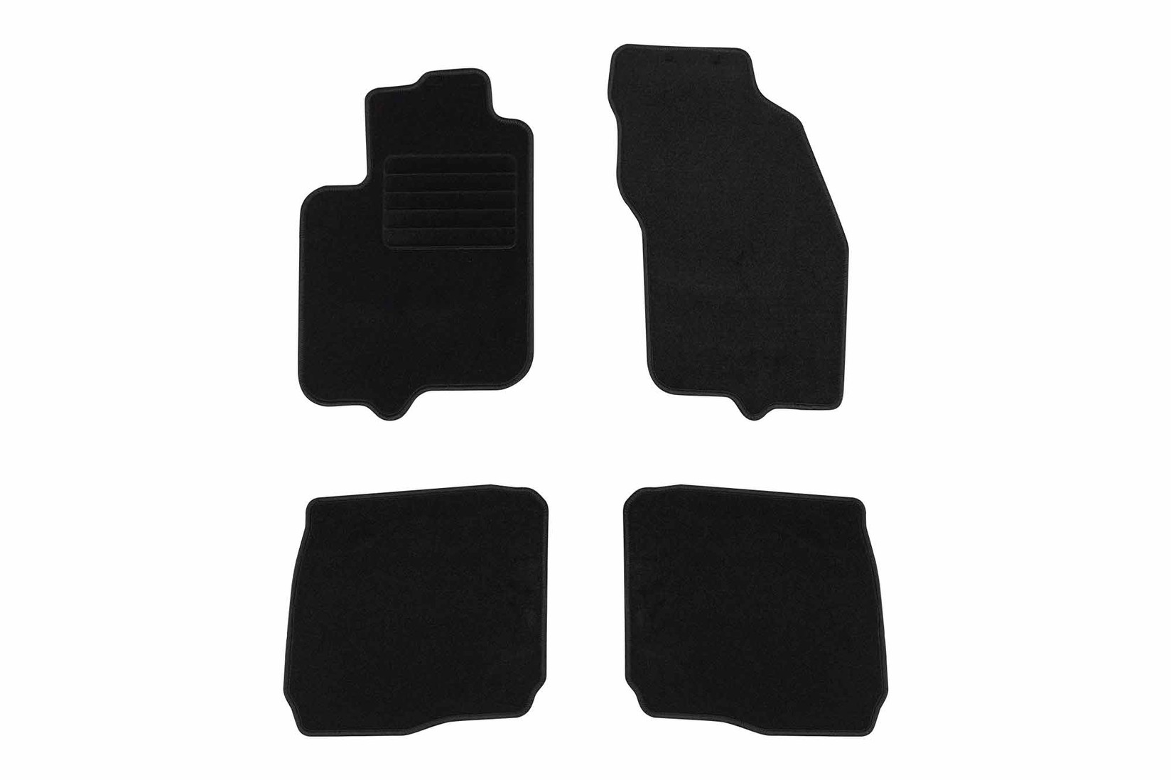 RIGUM Платнени патосници за Mitsubishi Carisma 2000-2004, 4 дела, црни